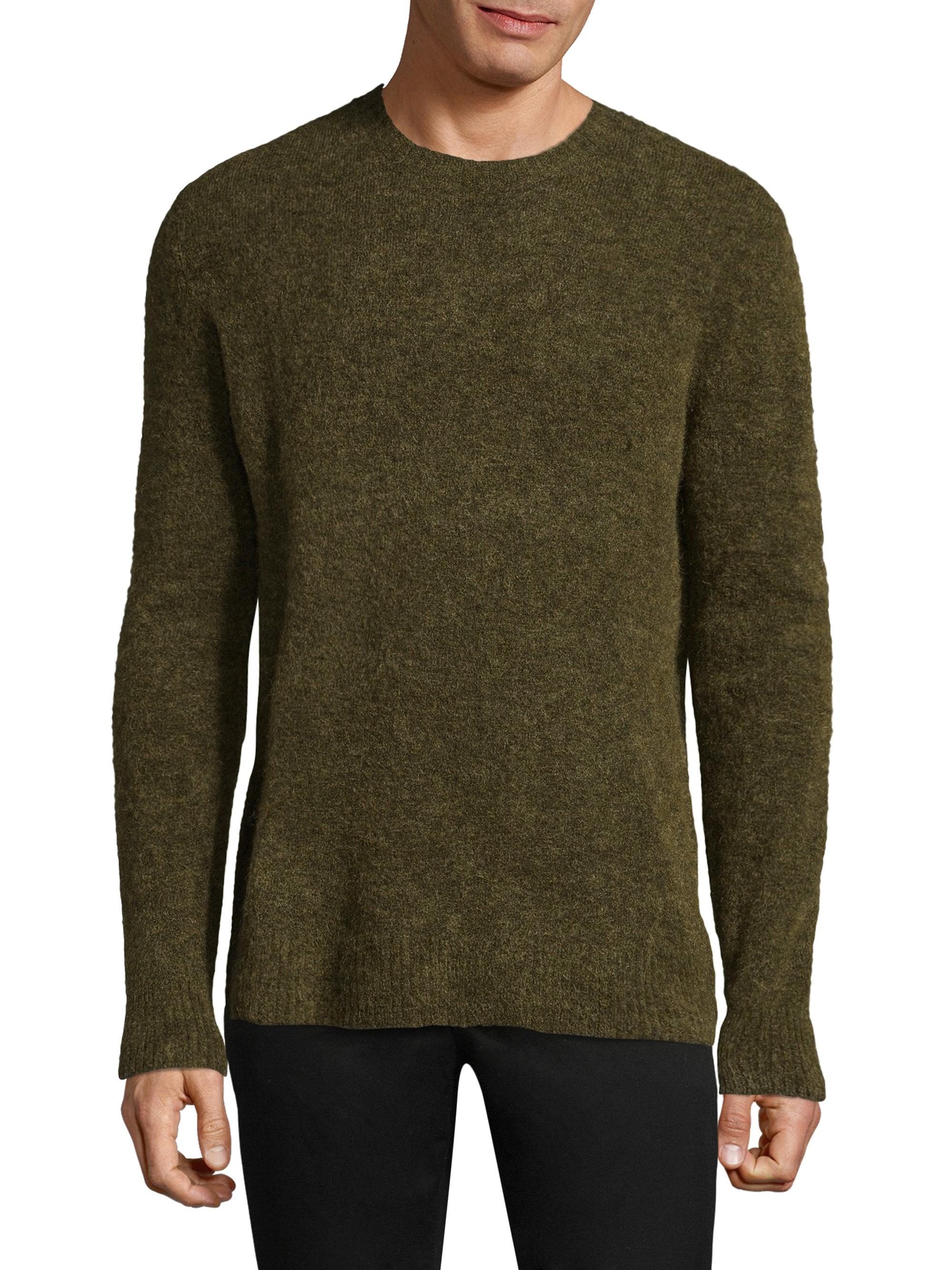 black high neck sweater mens