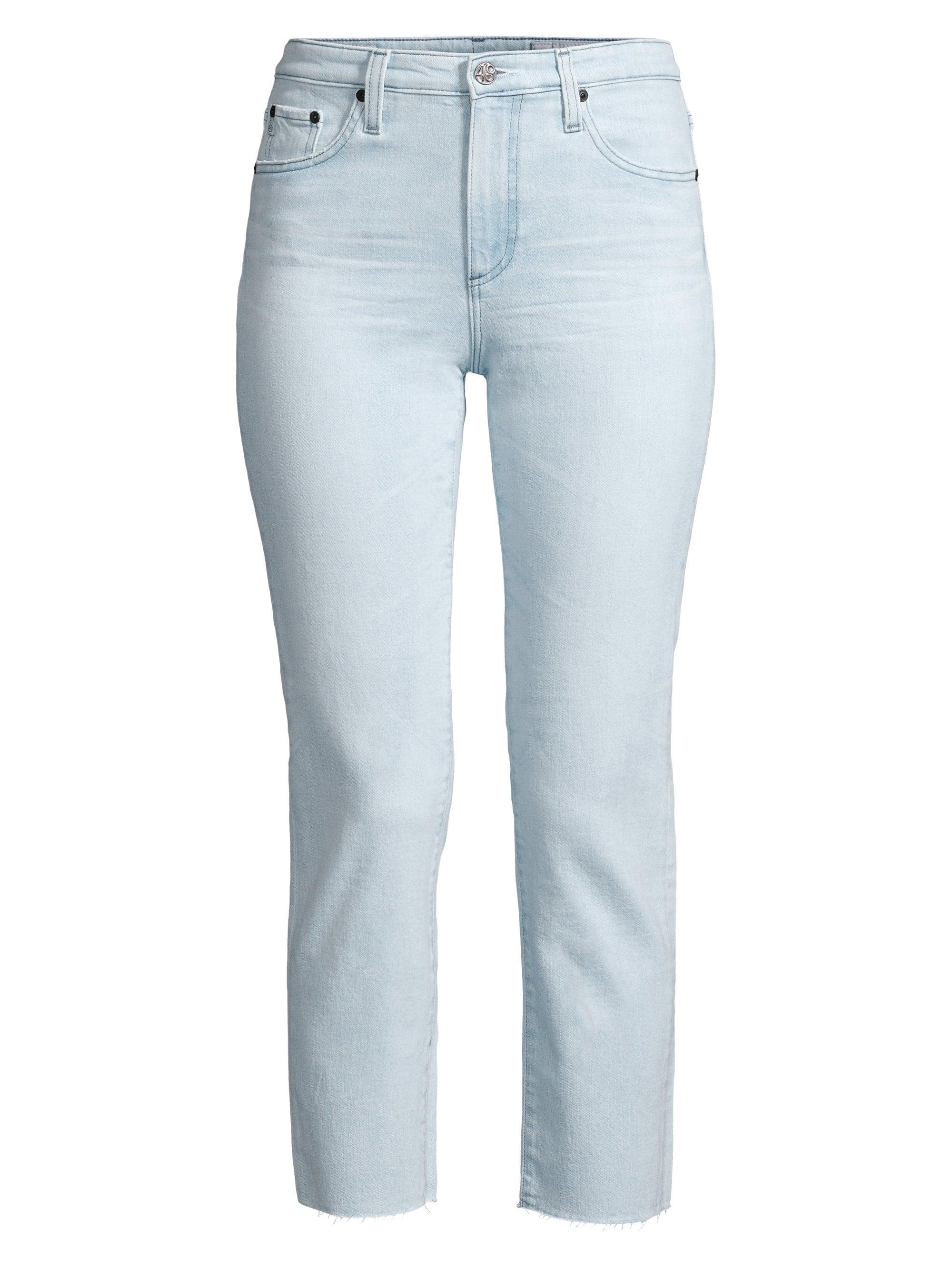 AG Jeans Isabelle Cropped Skinny Jeans in Blue - Lyst
