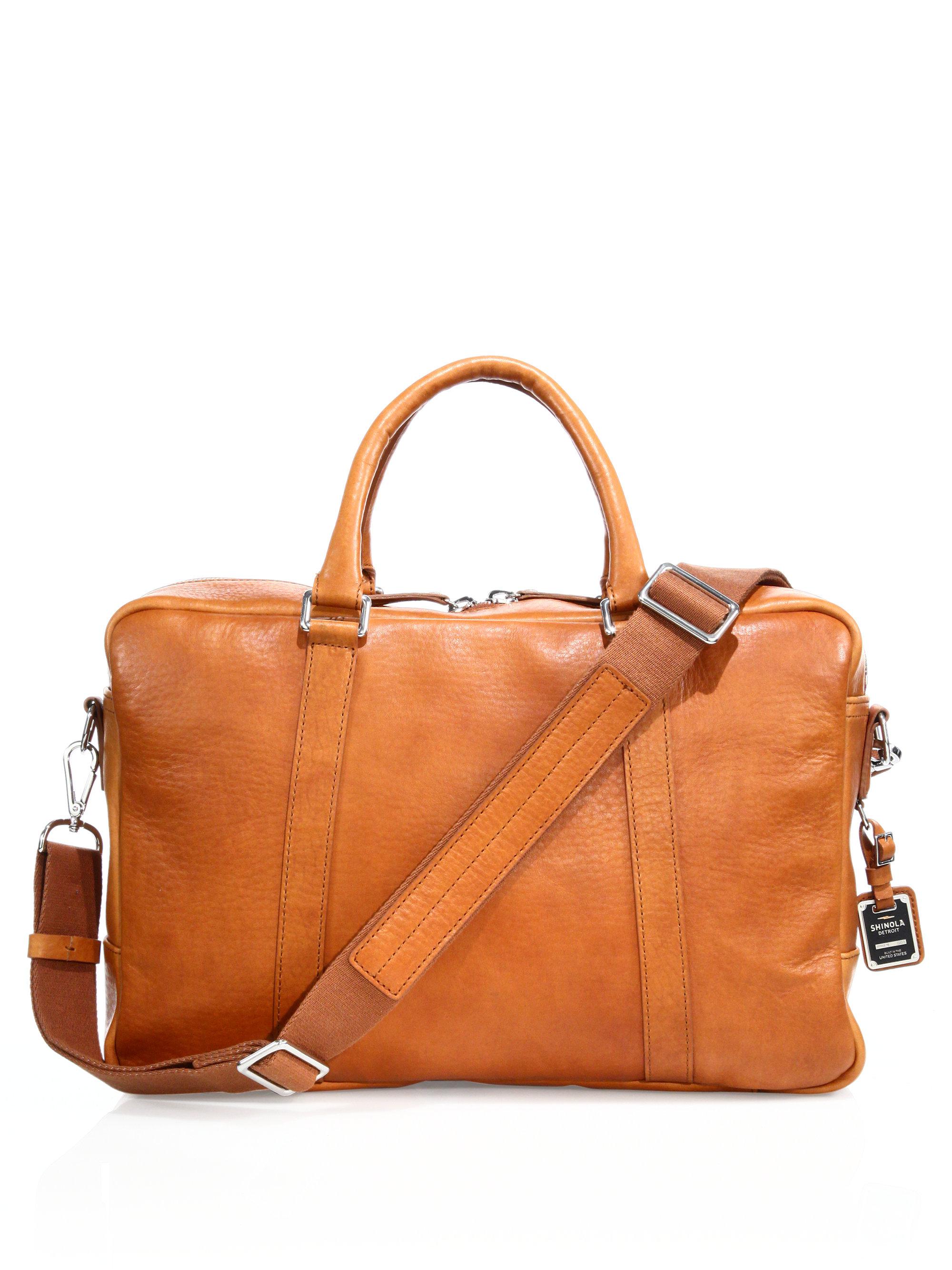 shinola briefcase sale