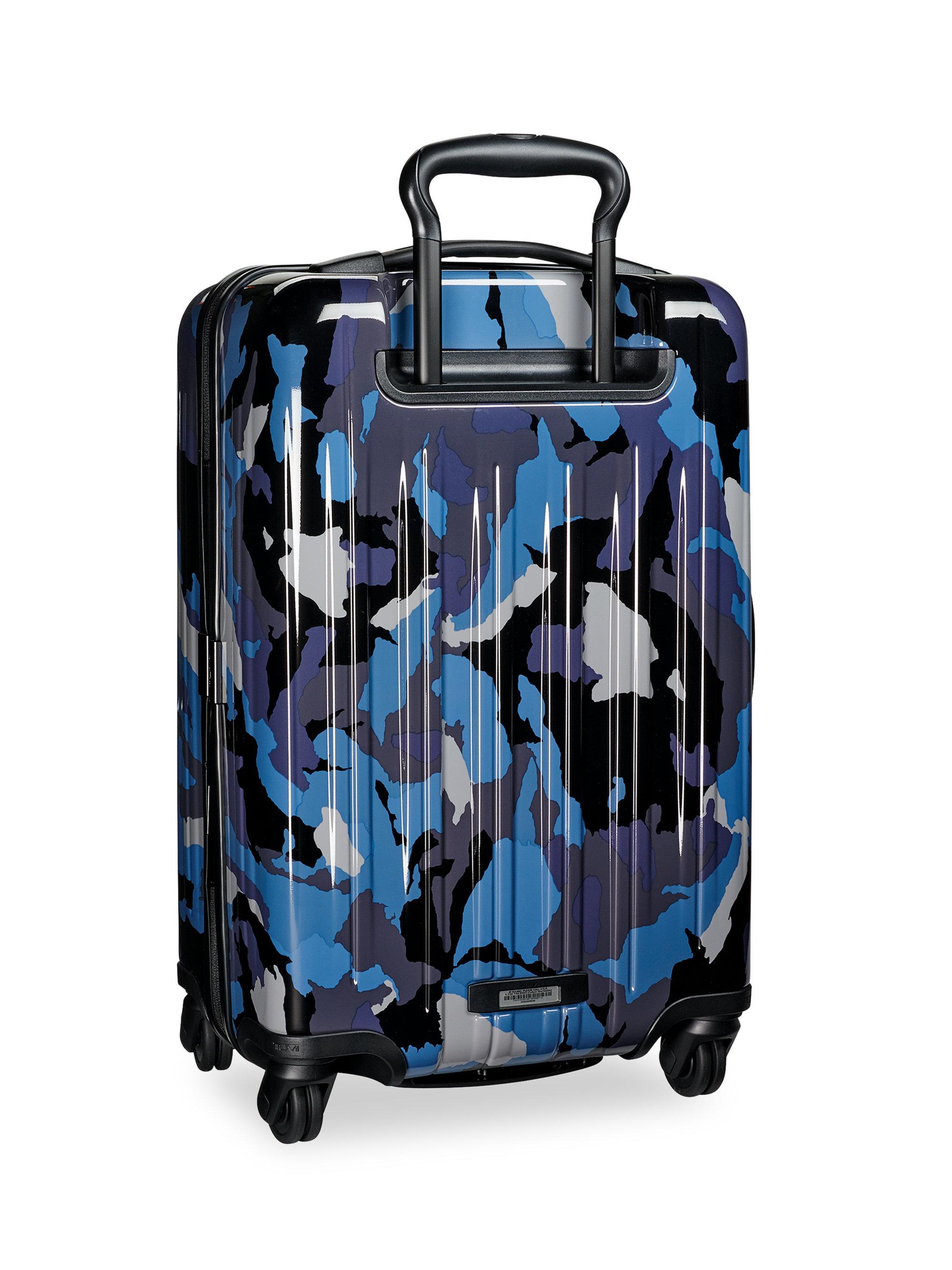tumi blue briefcase