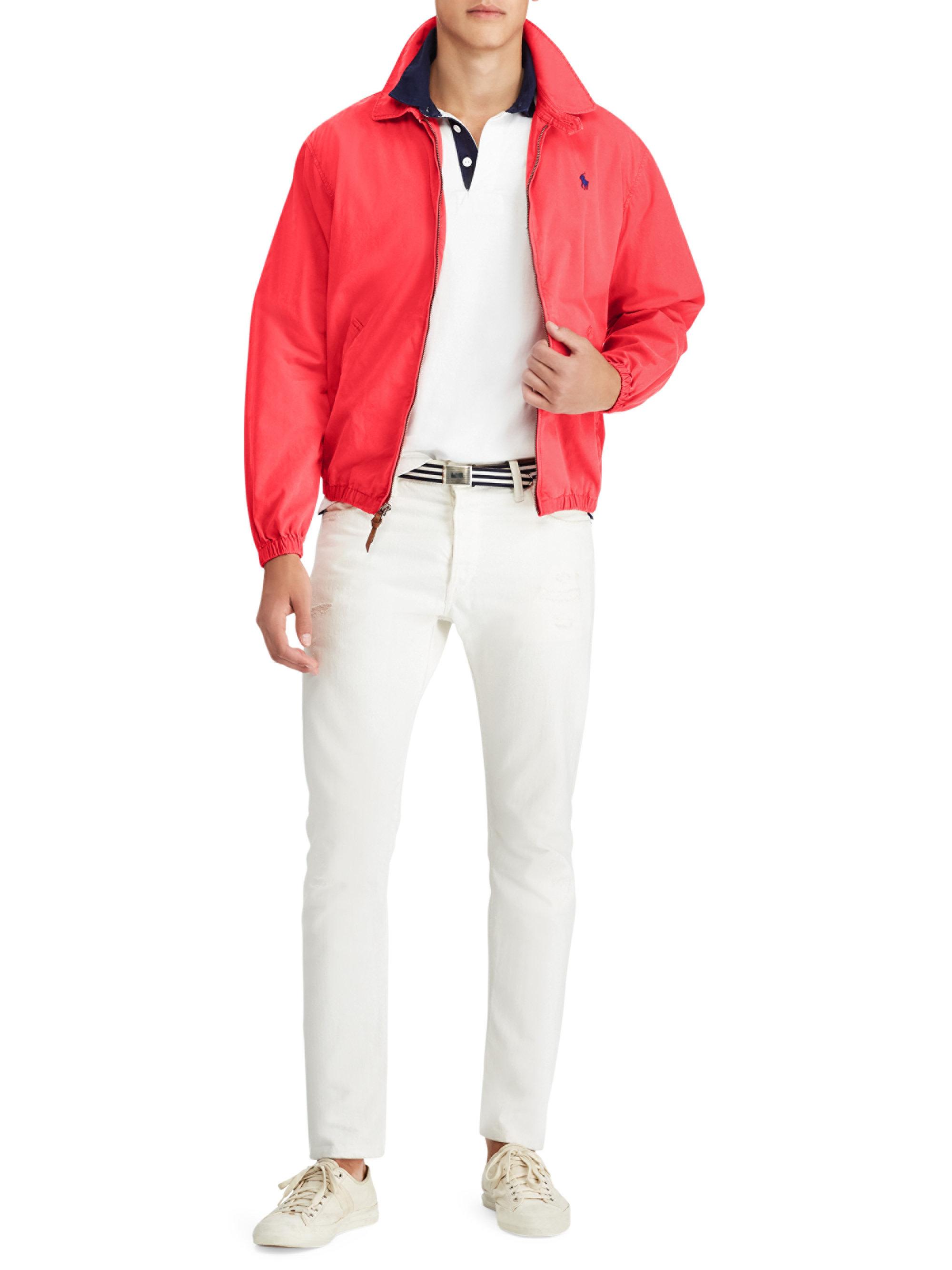 Polo Ralph Lauren Bayport Jacket in Red for Men Lyst