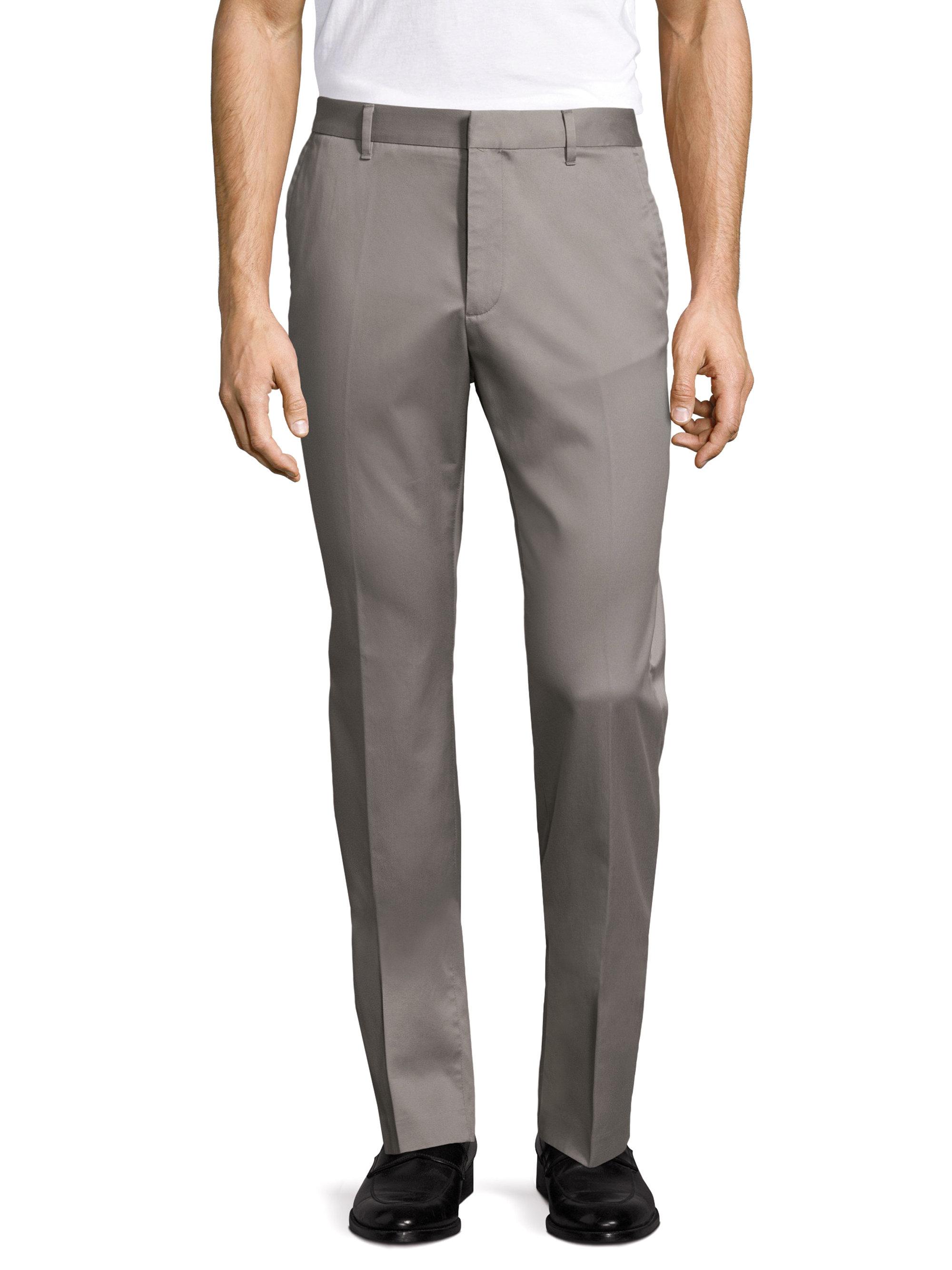 Lyst - Bonobos Cotton Dress Pants in Gray for Men