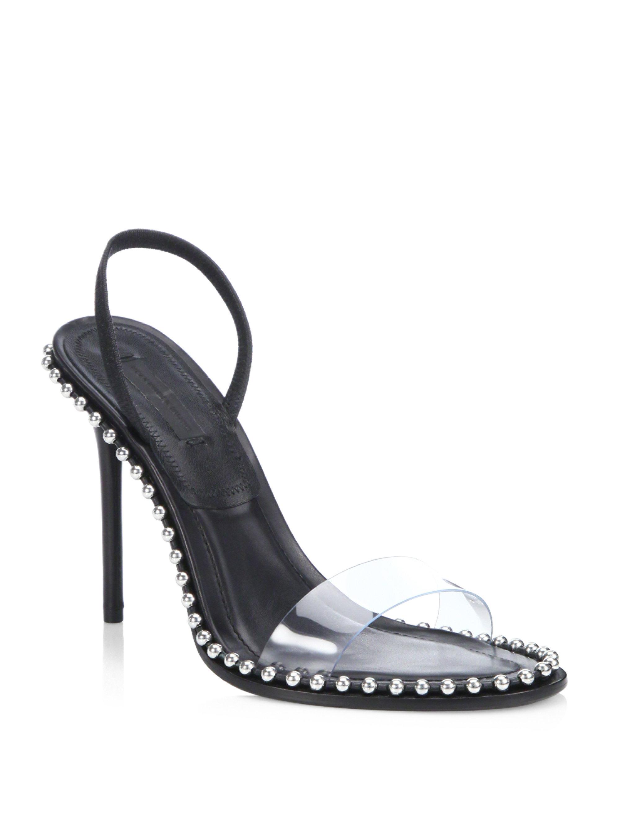 Lyst - Alexander Wang Nova Sandals in Black