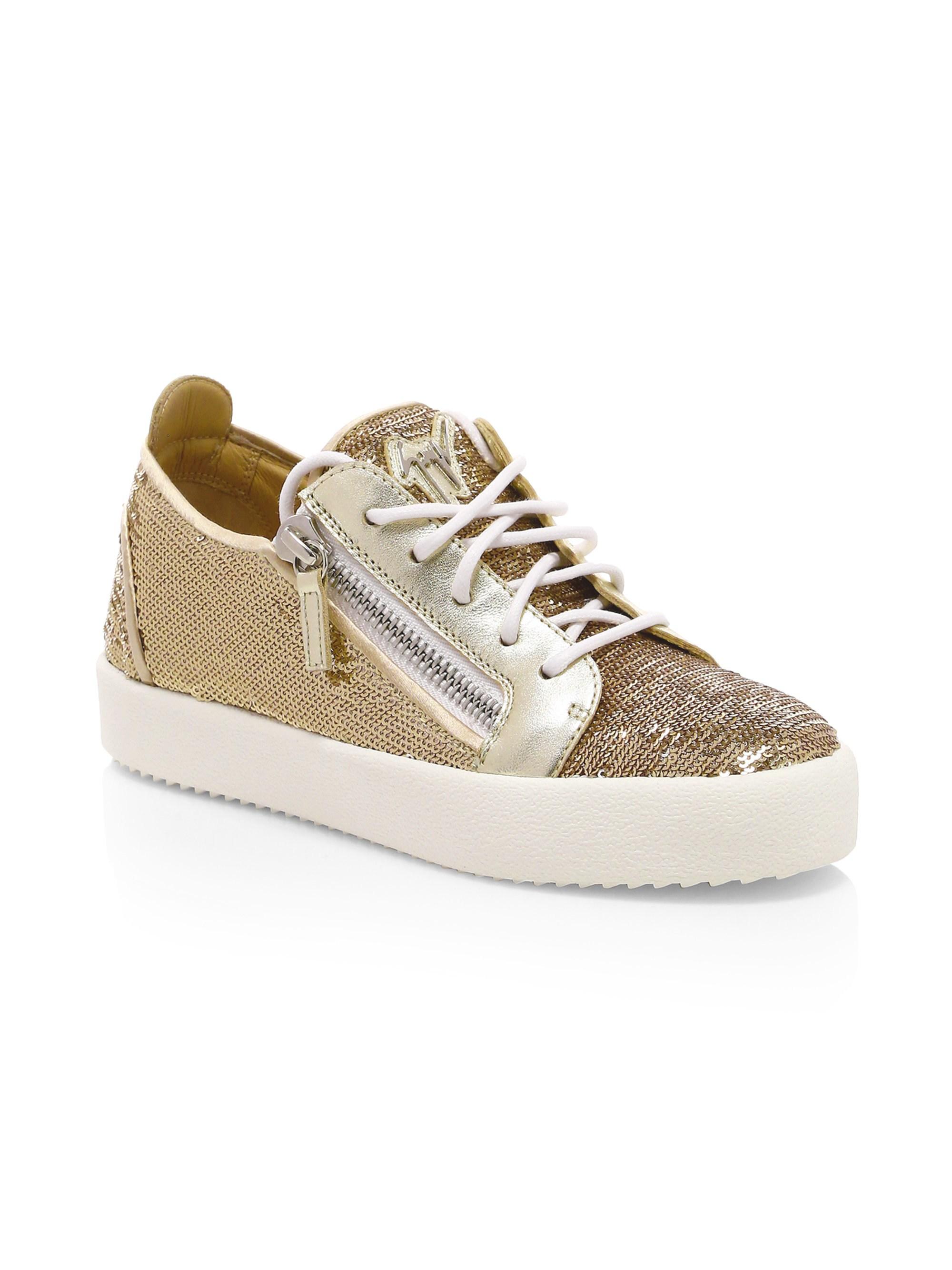 giuseppe zanotti spiked platform sneakers