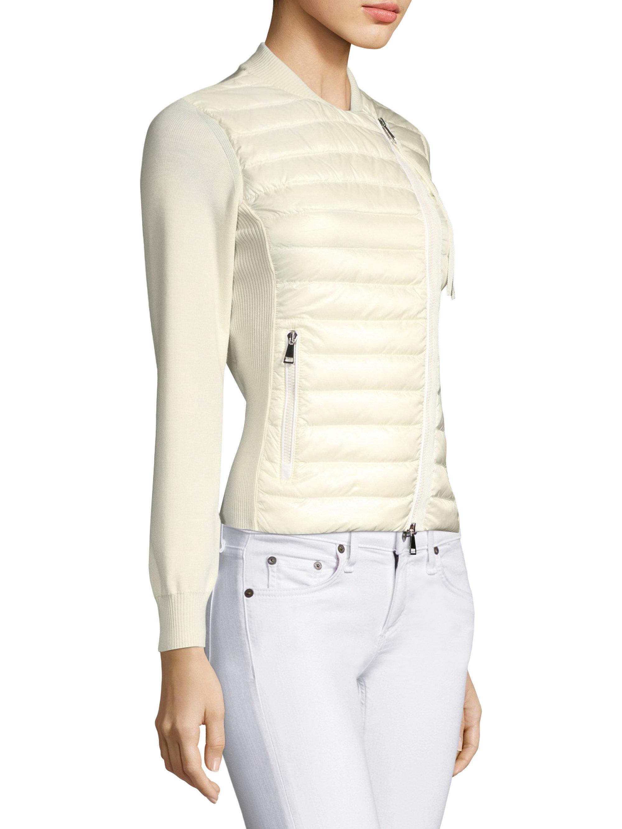 moncler white knit moncler white knit