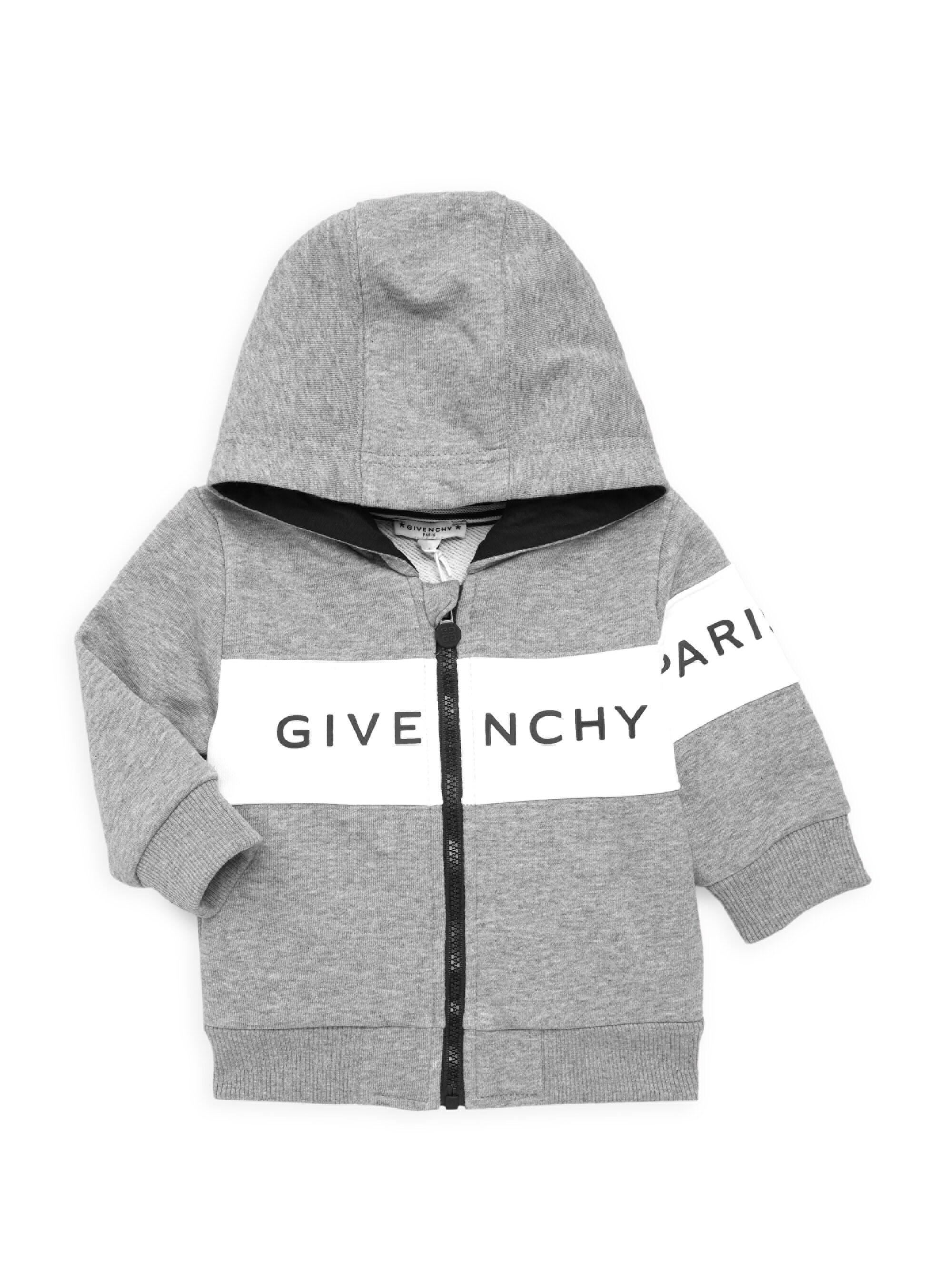 Givenchy Baby's & Little Boy's Logo Zip Hoodie in Gray for Men - Lyst
