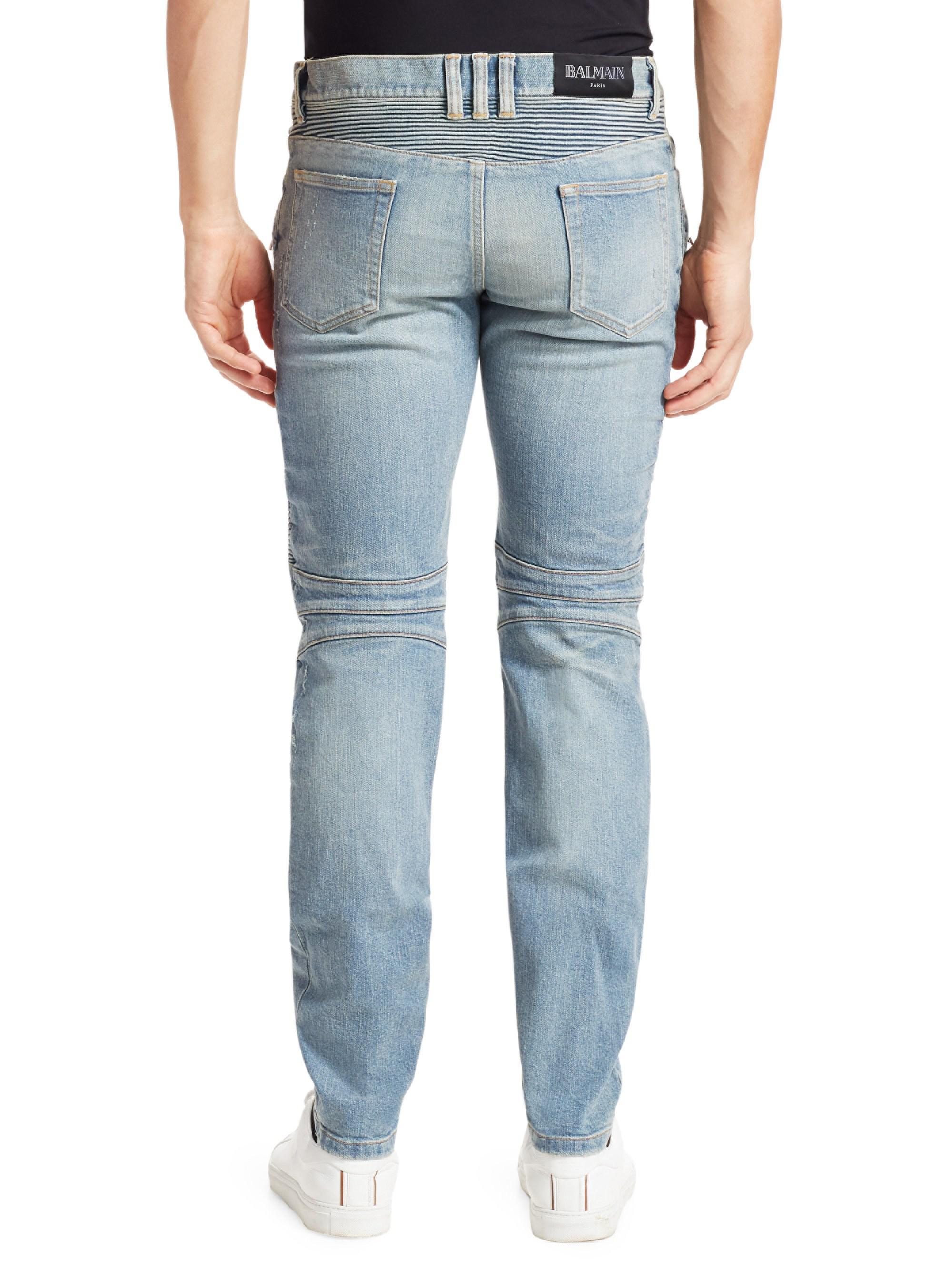 weekday arrow low straight jeans bleach blue