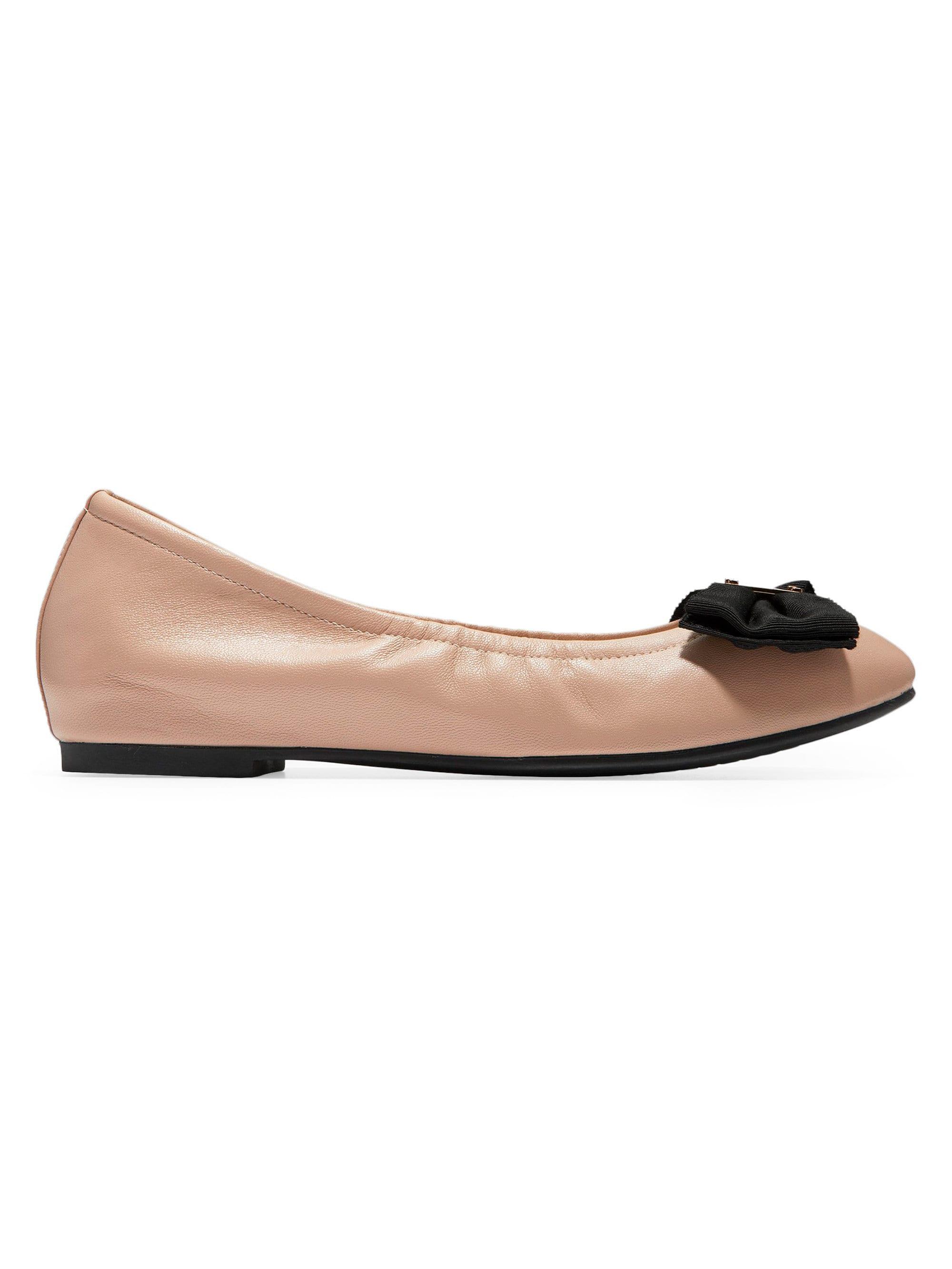 cole haan nude flats