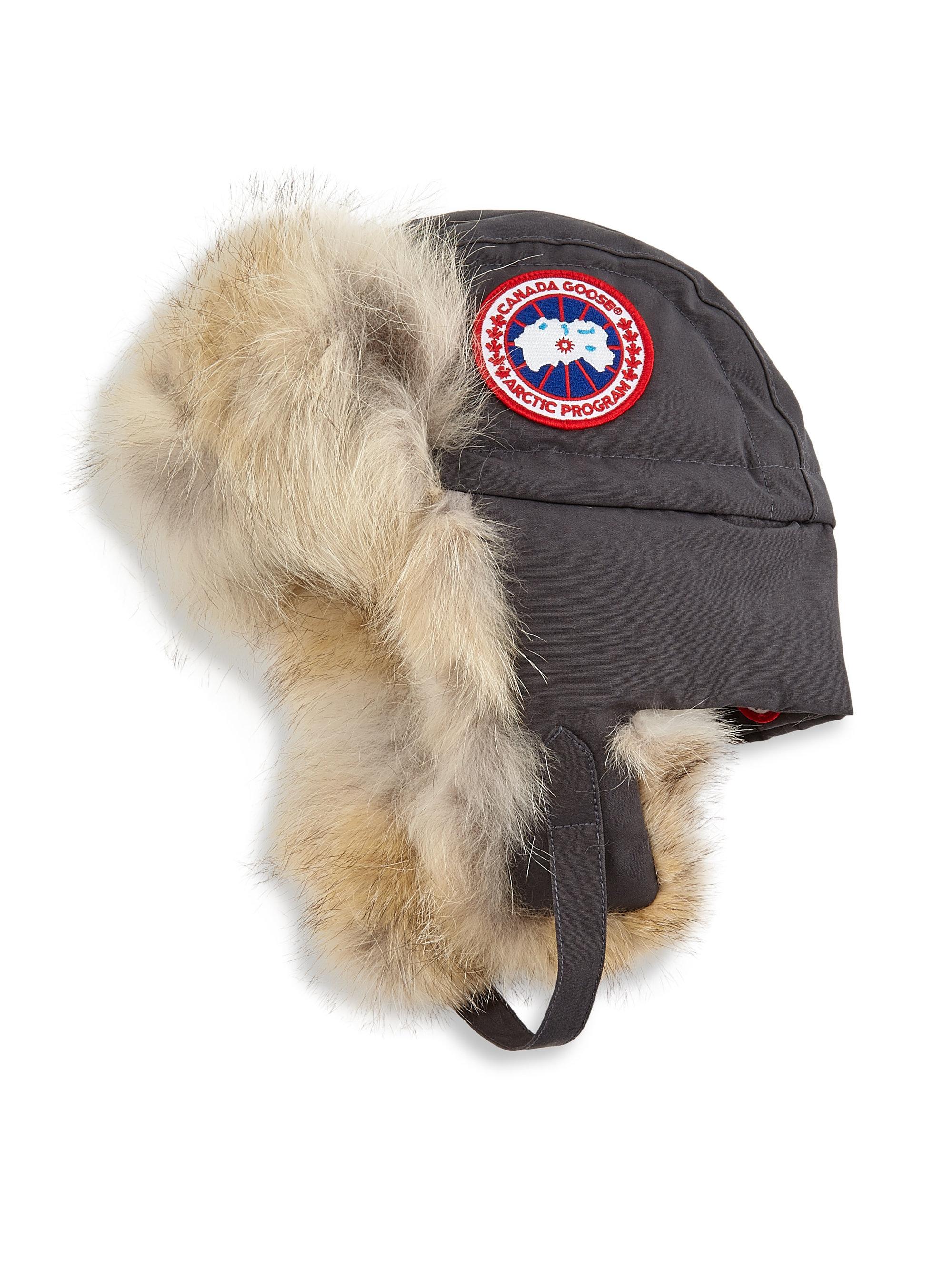 canada goose aviator hat graphite canada goose aviator hat graphite
