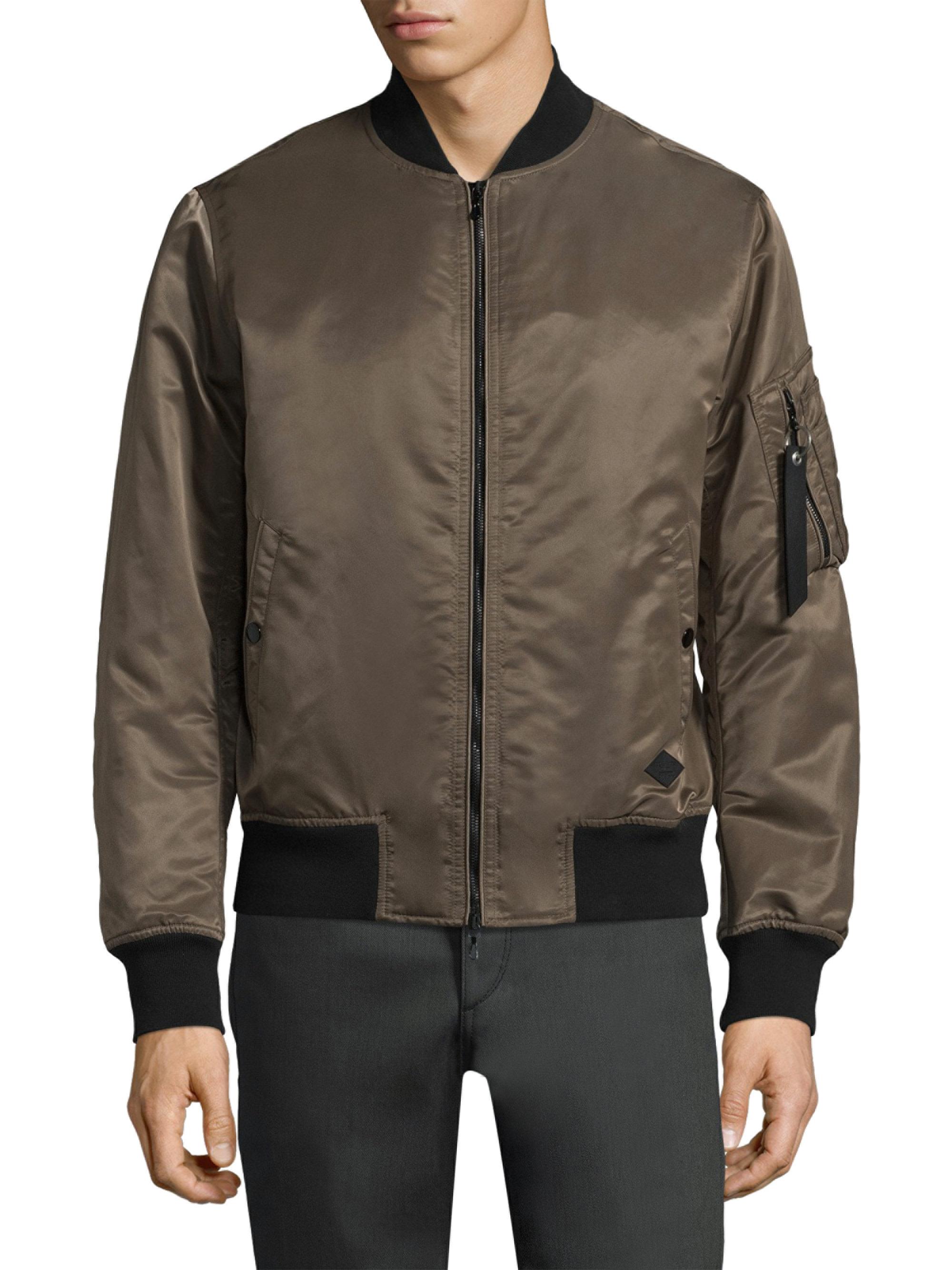 Rag & Bone Manston Bomber Jacket in Brown for Men Lyst
