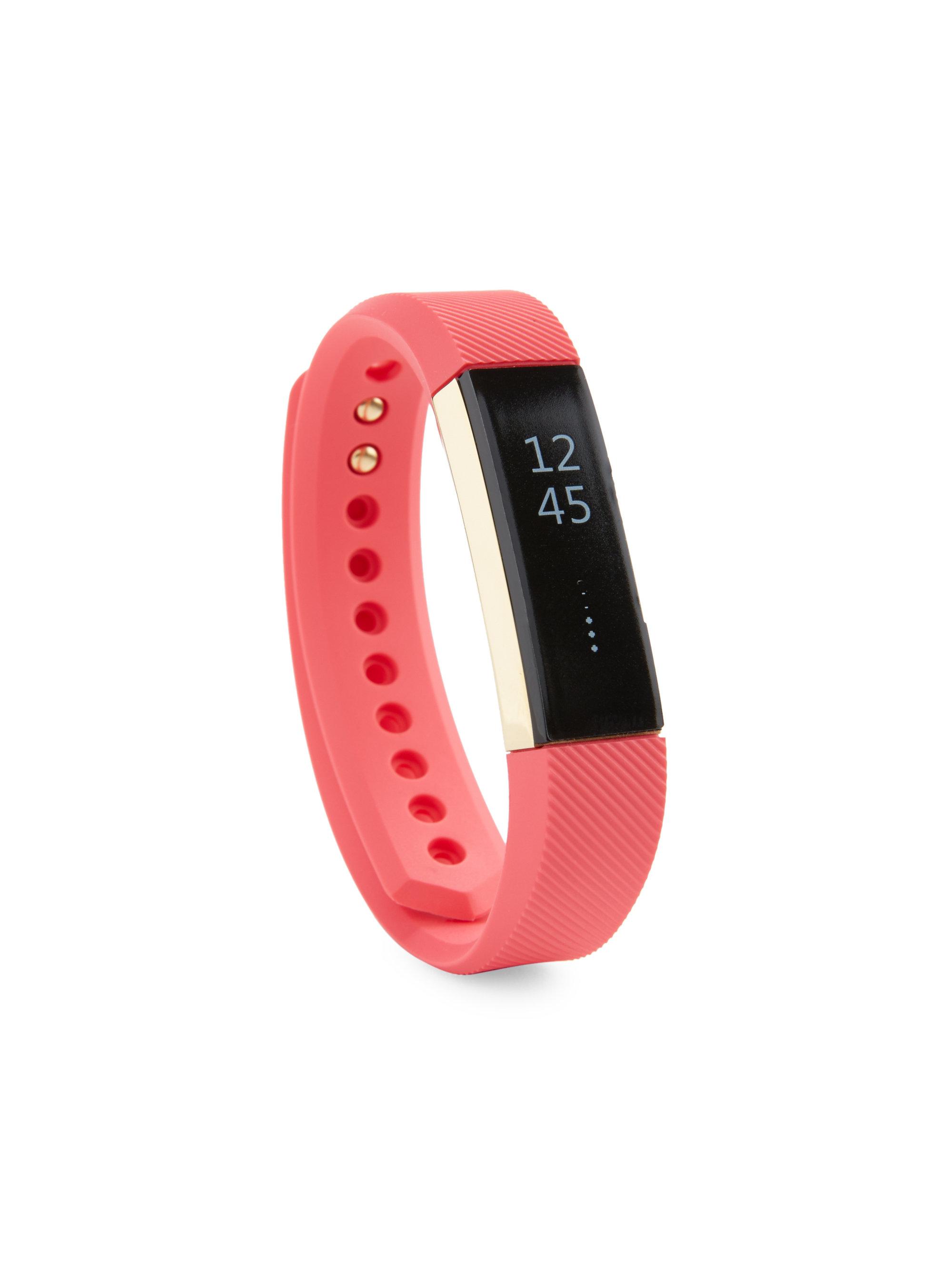 Fitbit Classic Alta Large Wristband in Pink Lyst