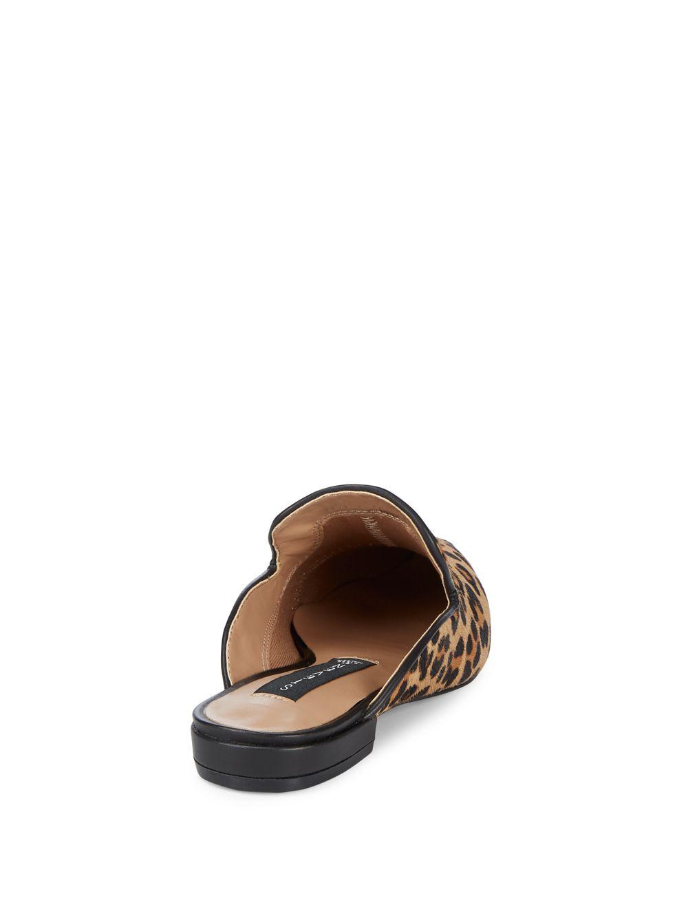 steve madden slides leopard