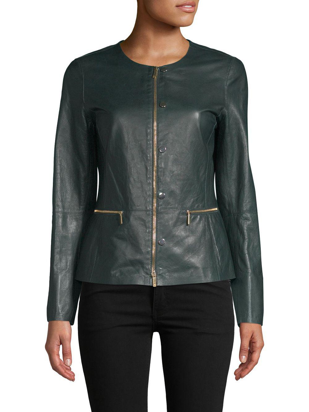 Lyst Lafayette 148 New York Kerrington Leather Jacket Lafayette 148 New York Women S Kerrington Leather Jacket