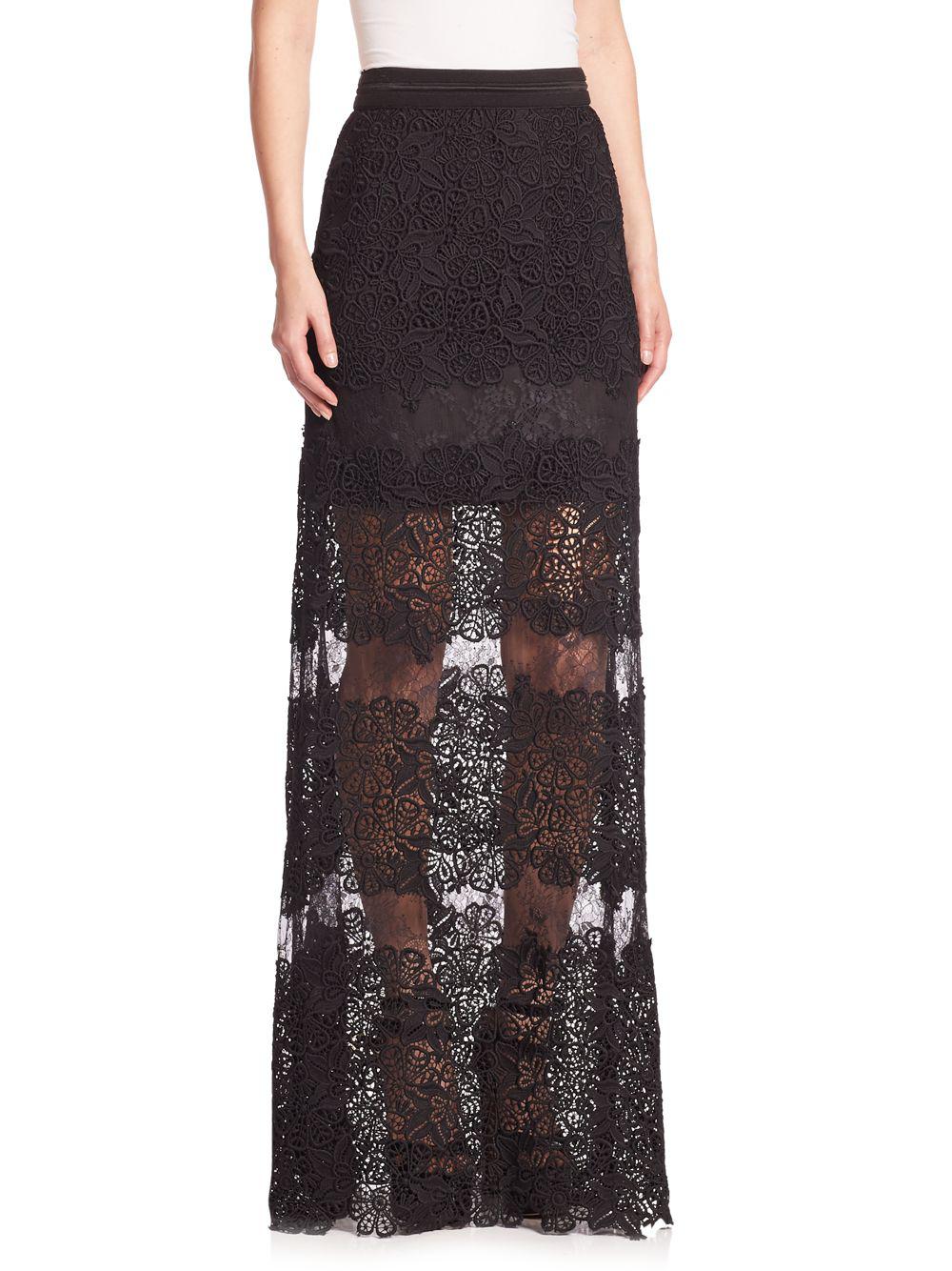 tahari maxi skirt