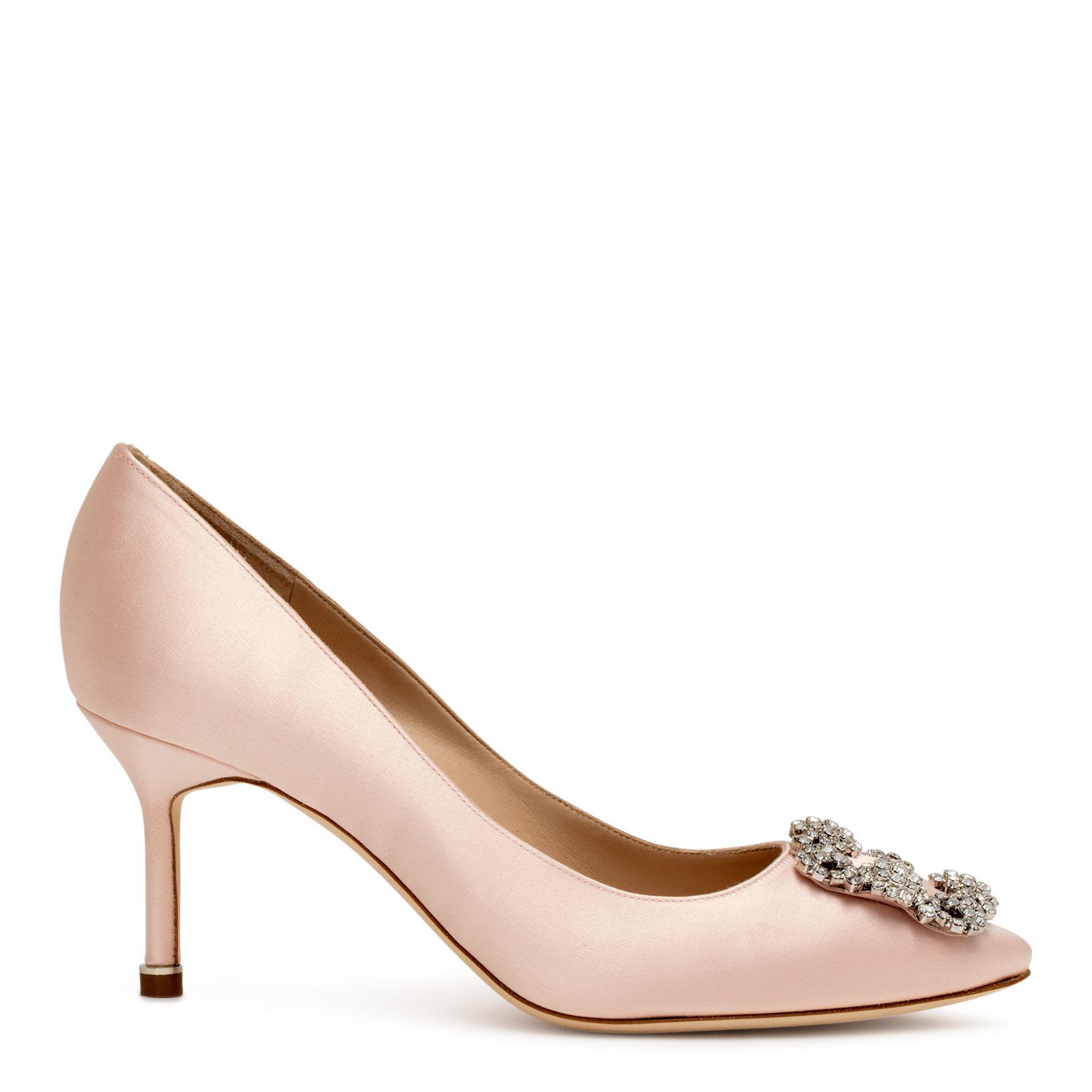 manolo blahnik hangisi flat pink