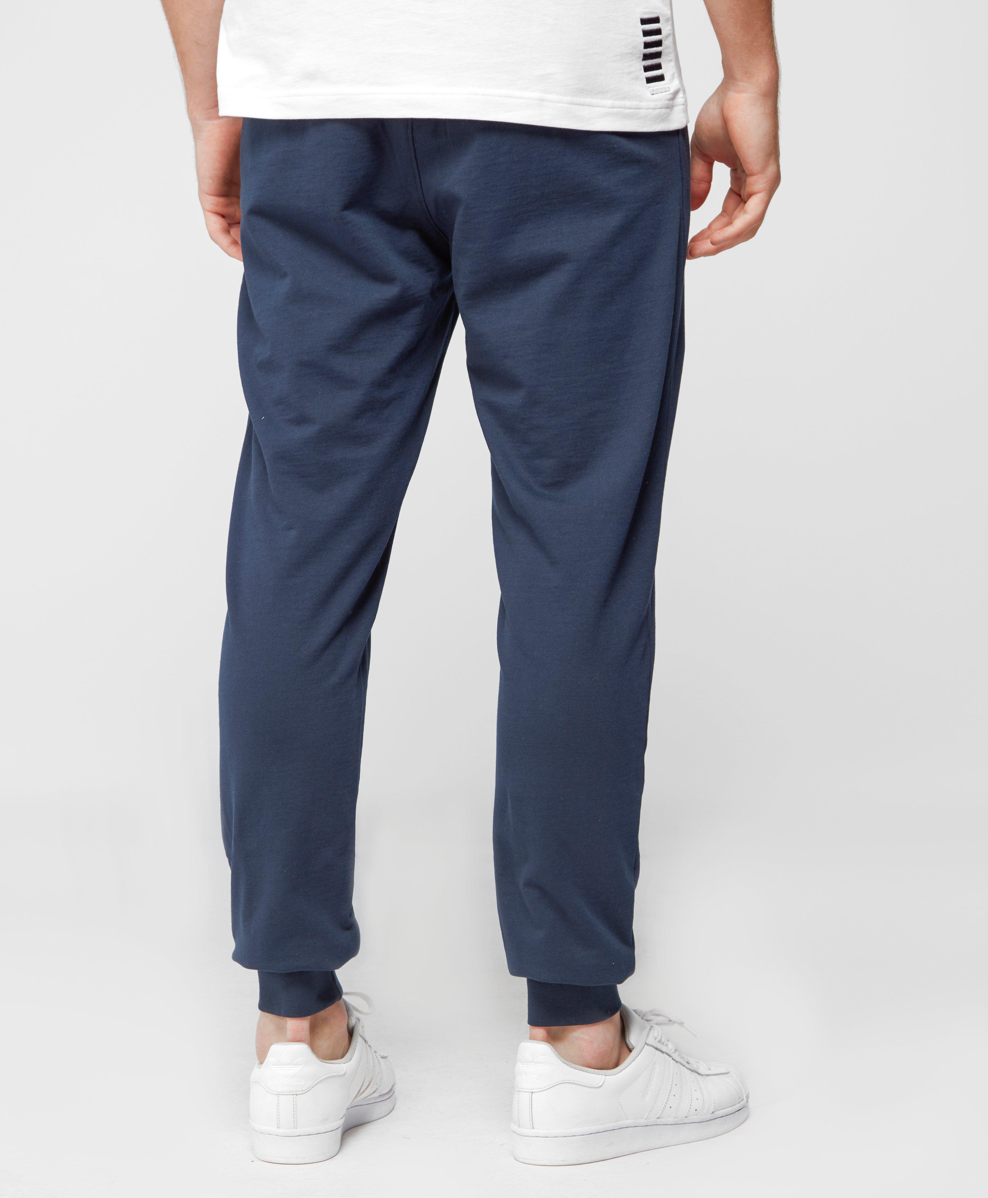 Ea7 Leather Cuff Pant - Exclusive in Blue for Men | Lyst