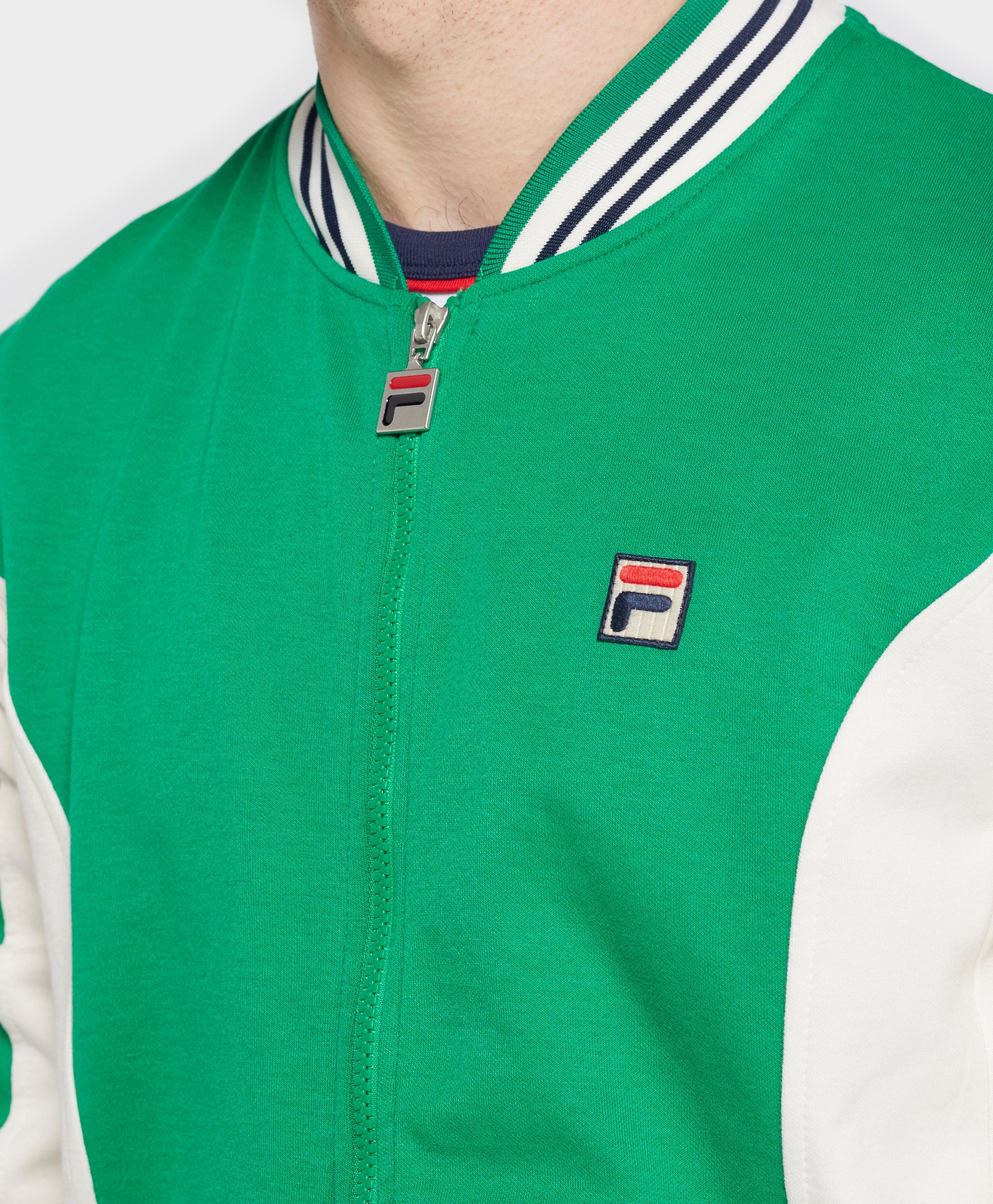 fila white and green