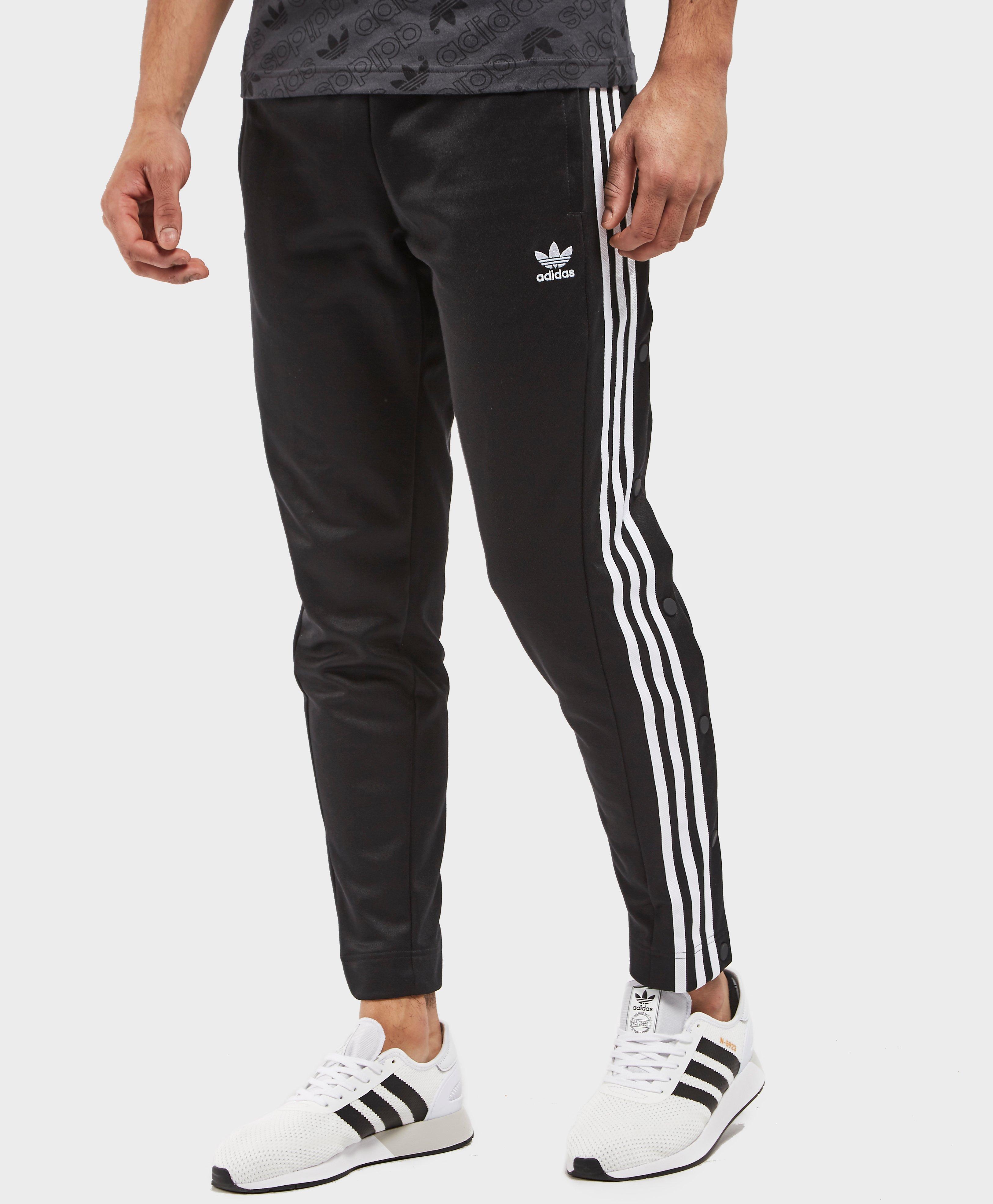 adidas Originals Cotton Adibreak Snap Pants in Black for Men - Lyst