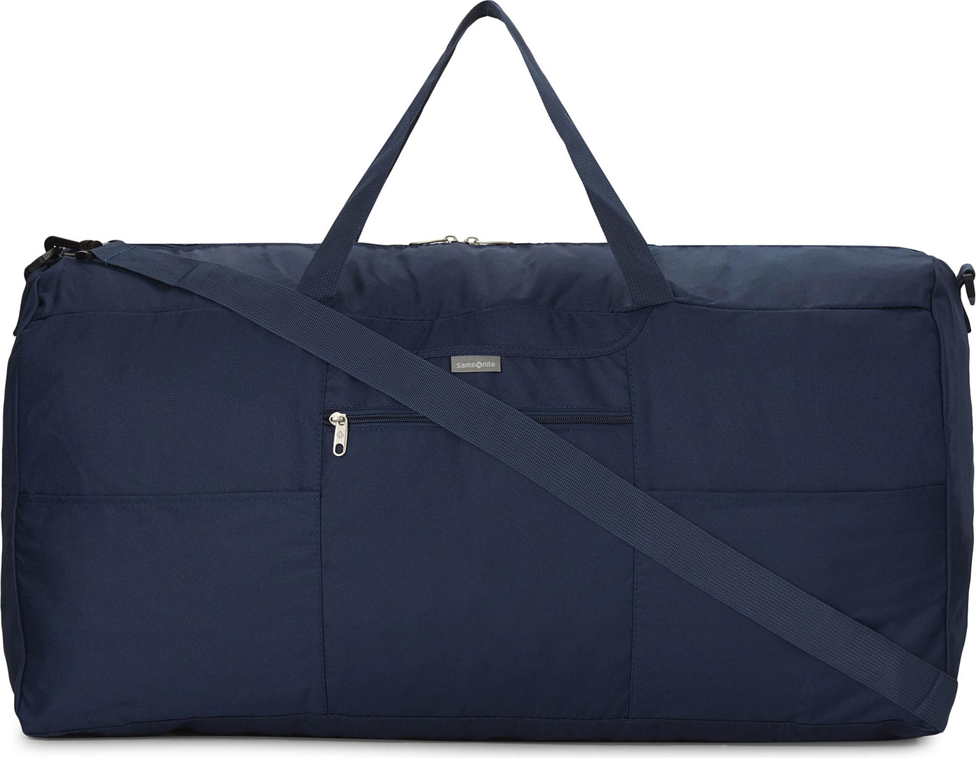 Samsonite Foldaway Extra Large Duffle In Blue Lyst Extra Large Duffle Lyst View Fullscreen