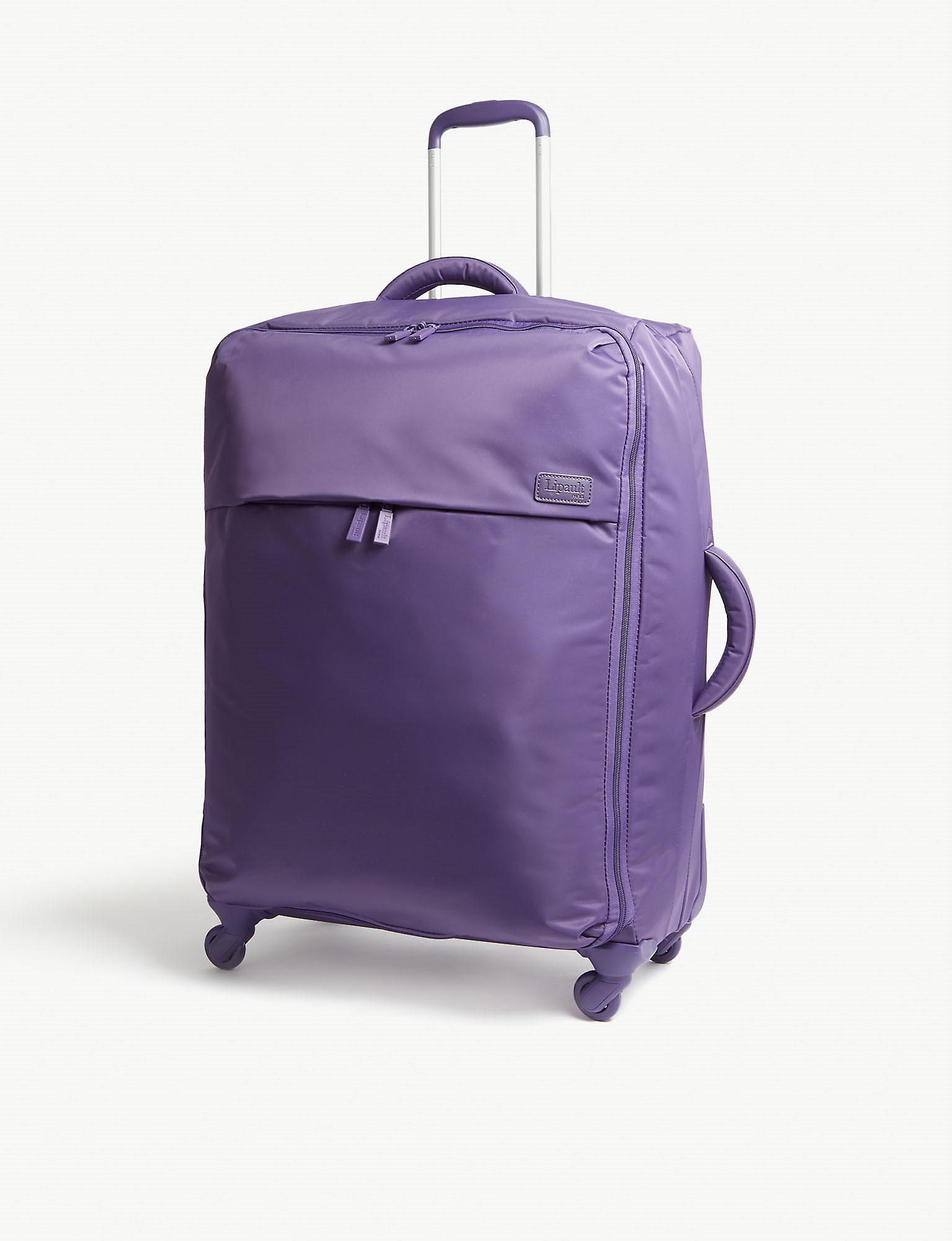 Lipault Originale Plume Fourwheel Cabin Suitcase 72cm in Purple for