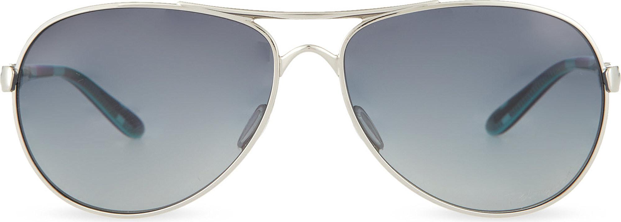 Lyst Oakley Chrome Aviator Sunglasses In Metallic 