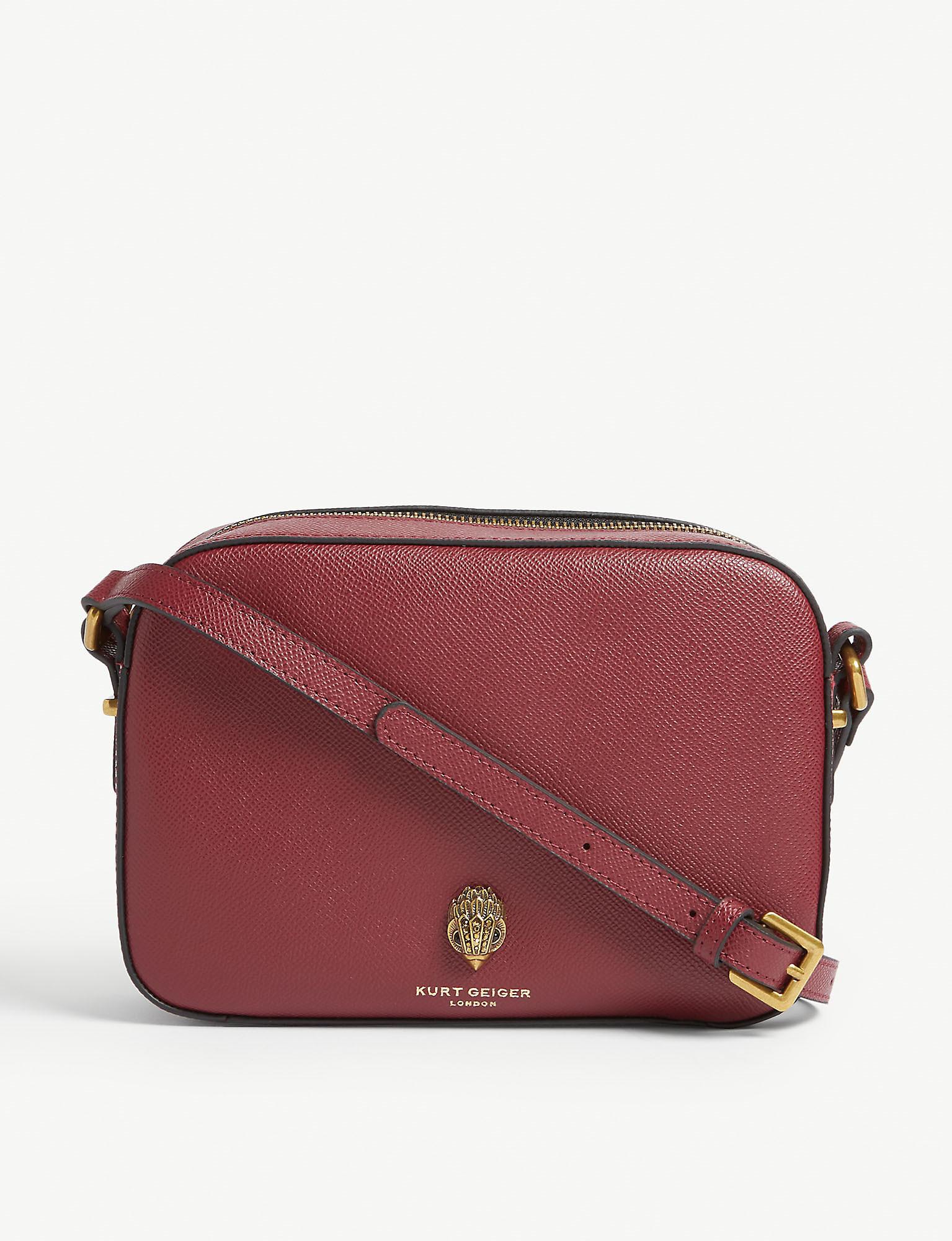 kurt geiger bag red