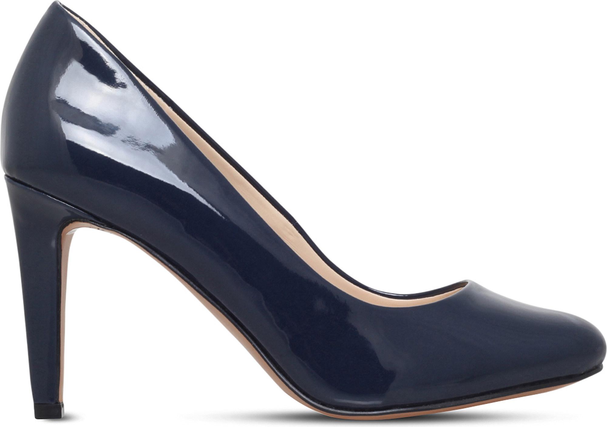 Lyst - Nine West Handjive Patent-leather Court Shoes in Blue