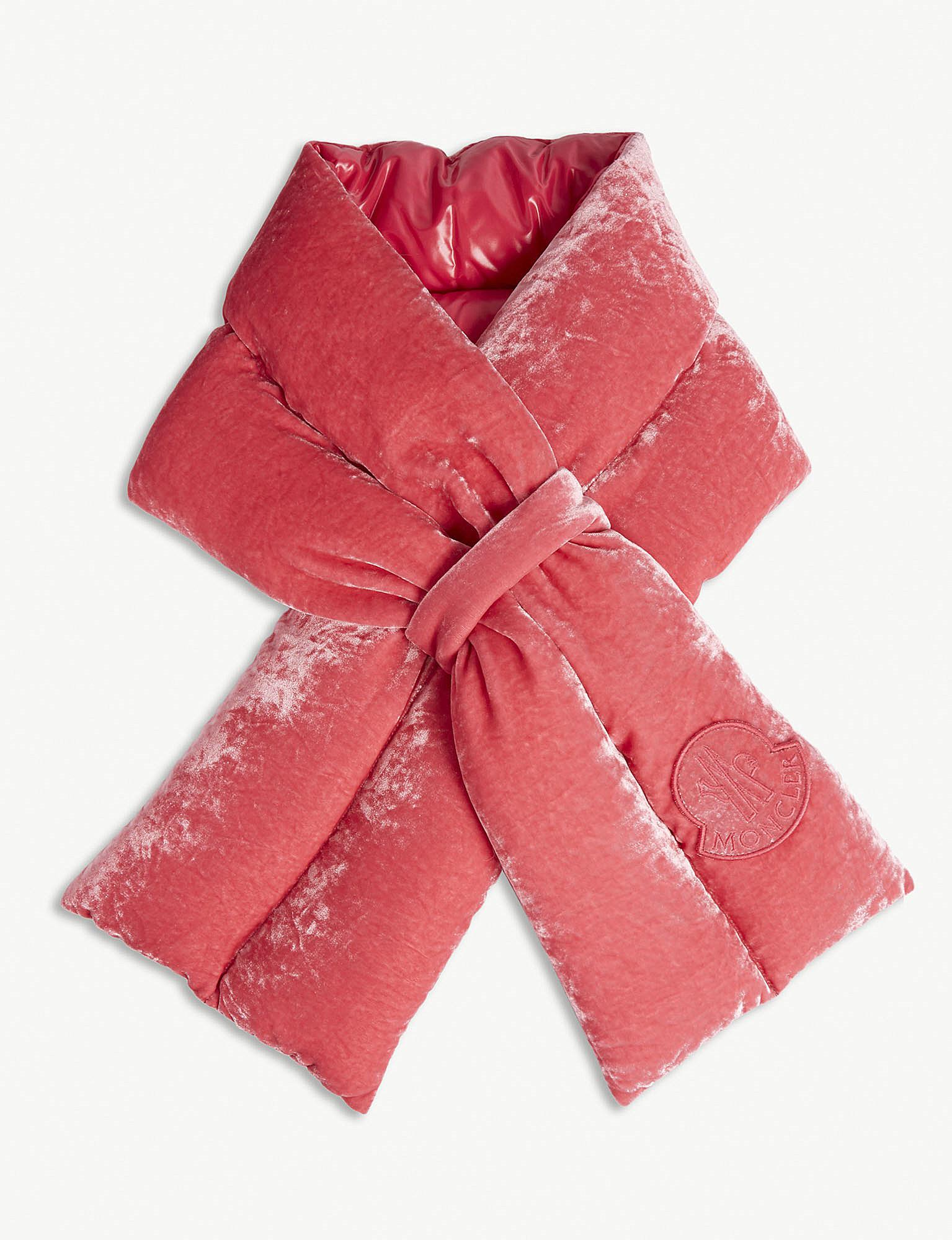 moncler red scarf moncler red scarf