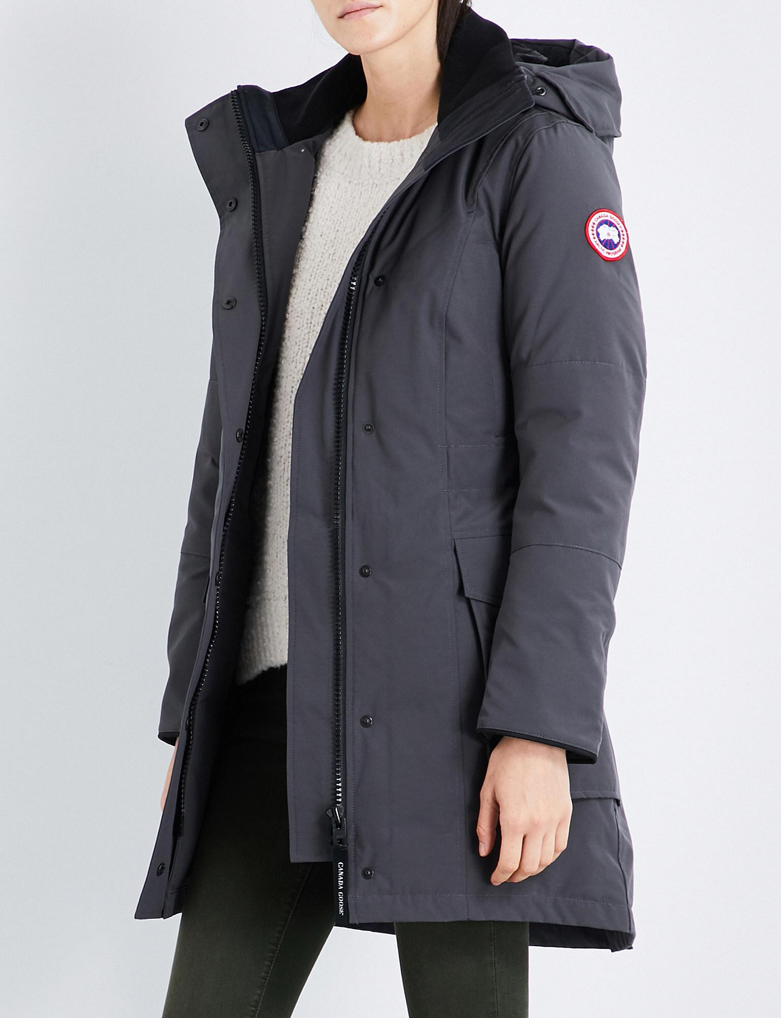 canada goose kinley parka graphite