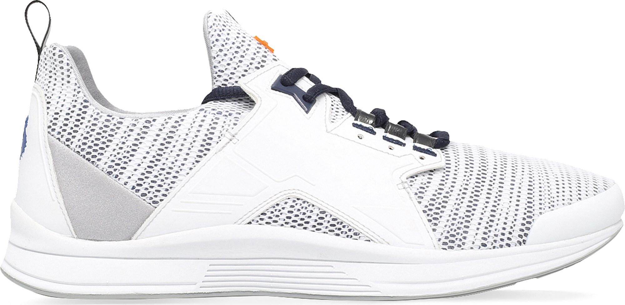 Cheap Kenzo White Ozzy Leather And Mesh Running Trainers for Men Sale Cheap Kenzo White Ozzy Leather And Mesh Running Trainers for Men Sale