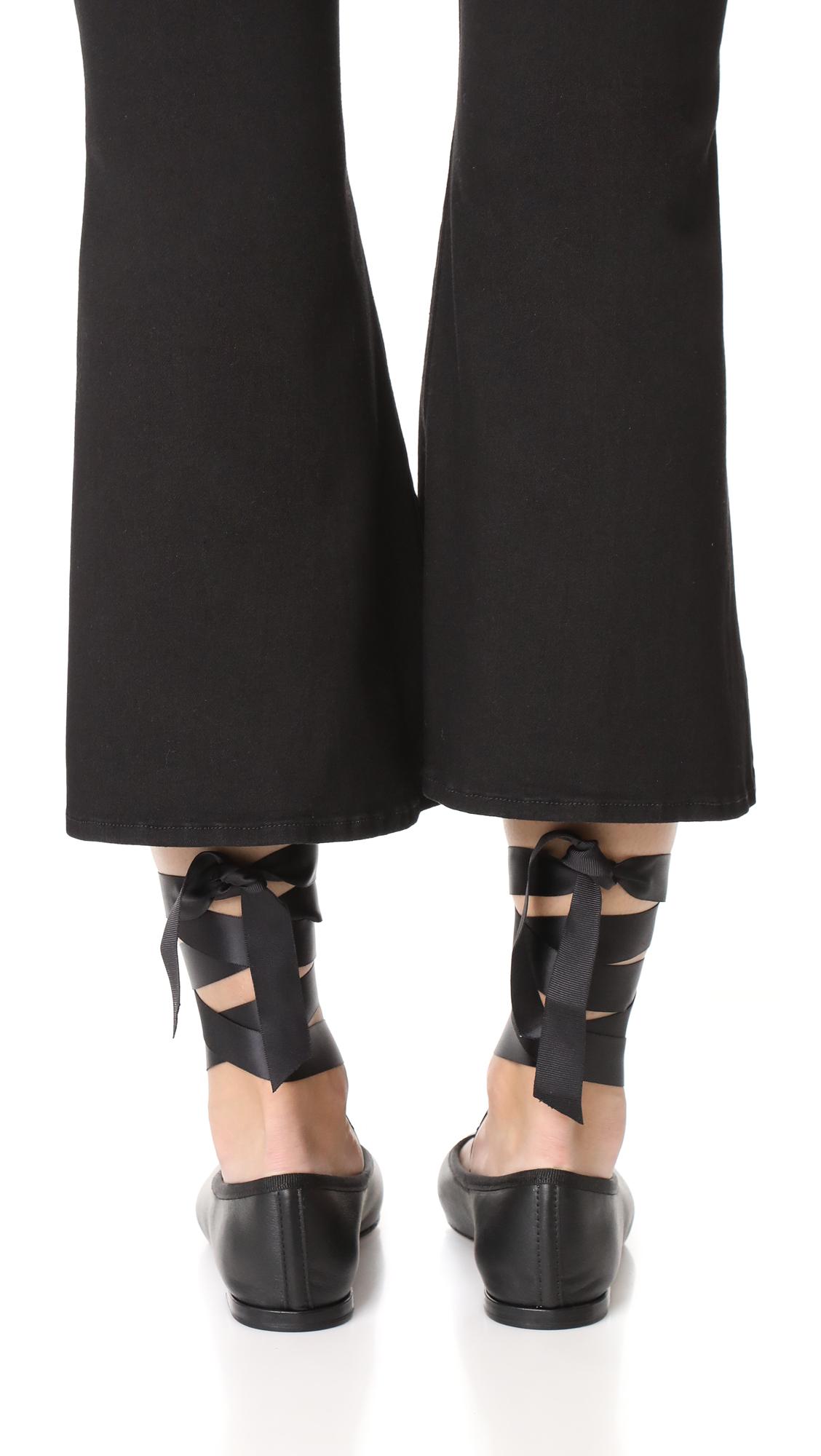 repetto black ballet flats
