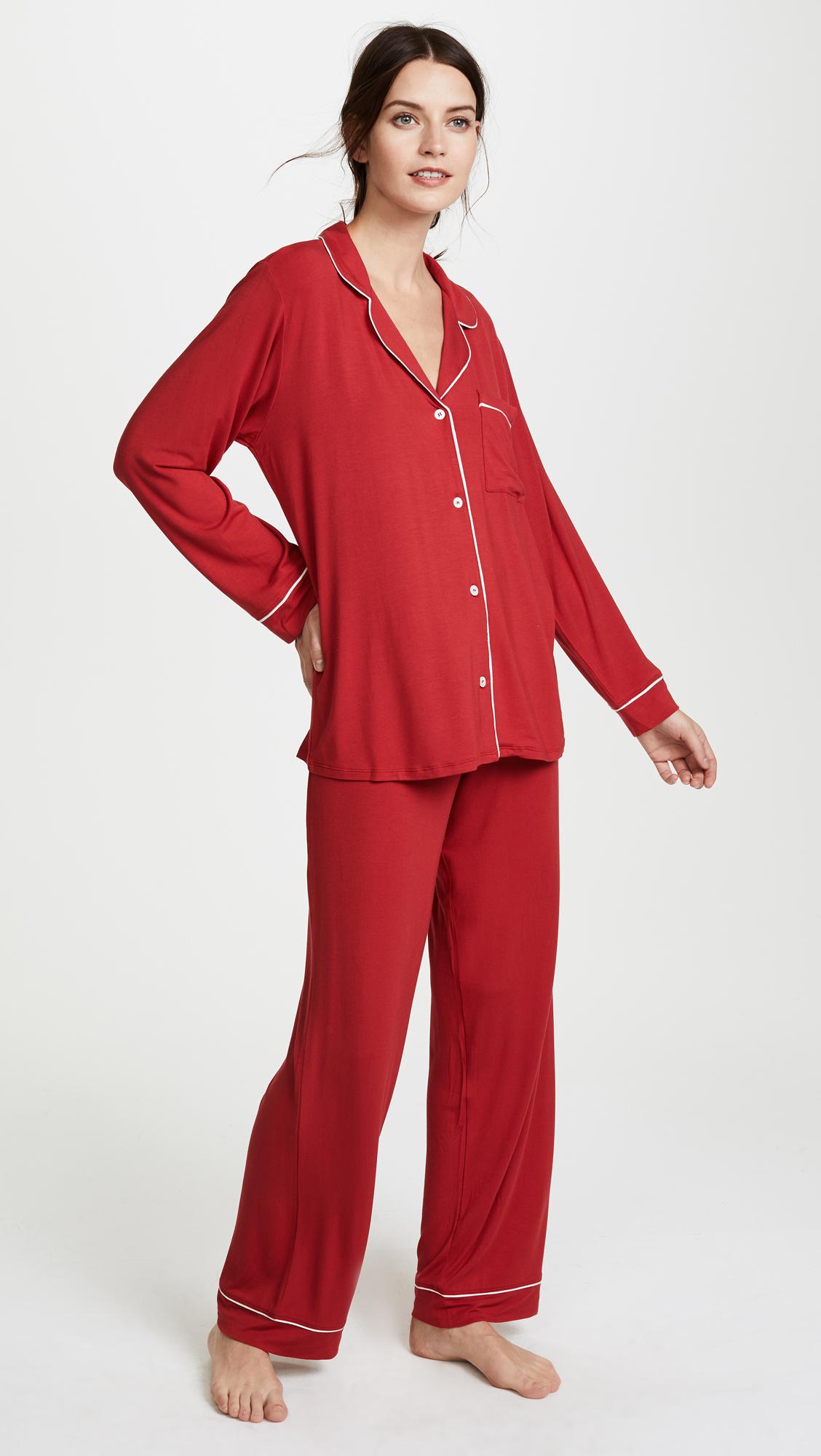 Lyst Eberjey Gisele Pj Set in Red Save 4.166666666666671