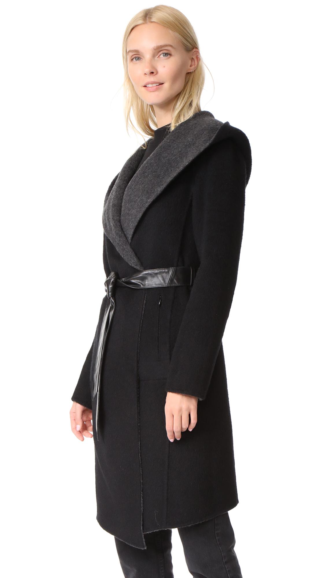 Lyst - Mackage Kalysta Wool Jacket in Black