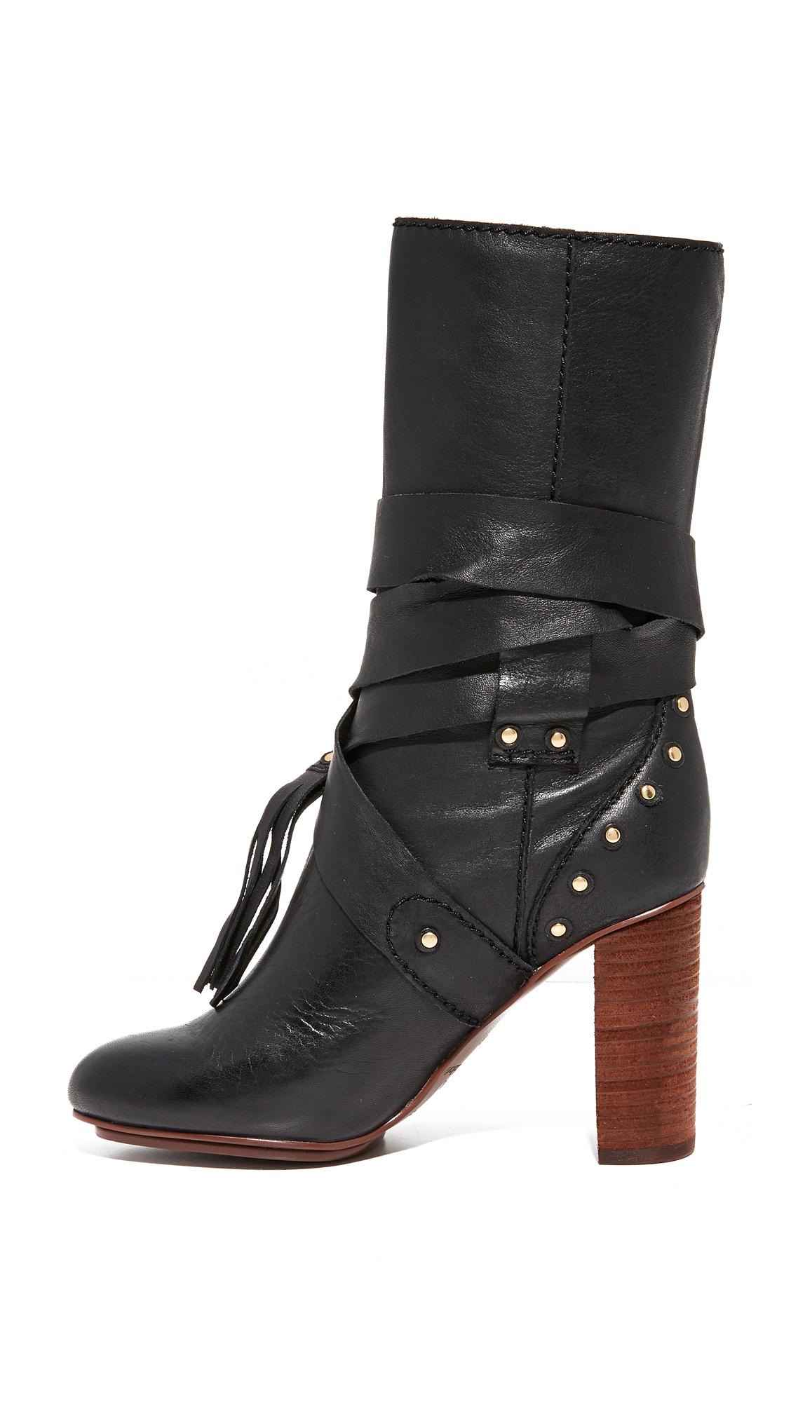 Lyst - See By Chloé Dasha Boots in Black