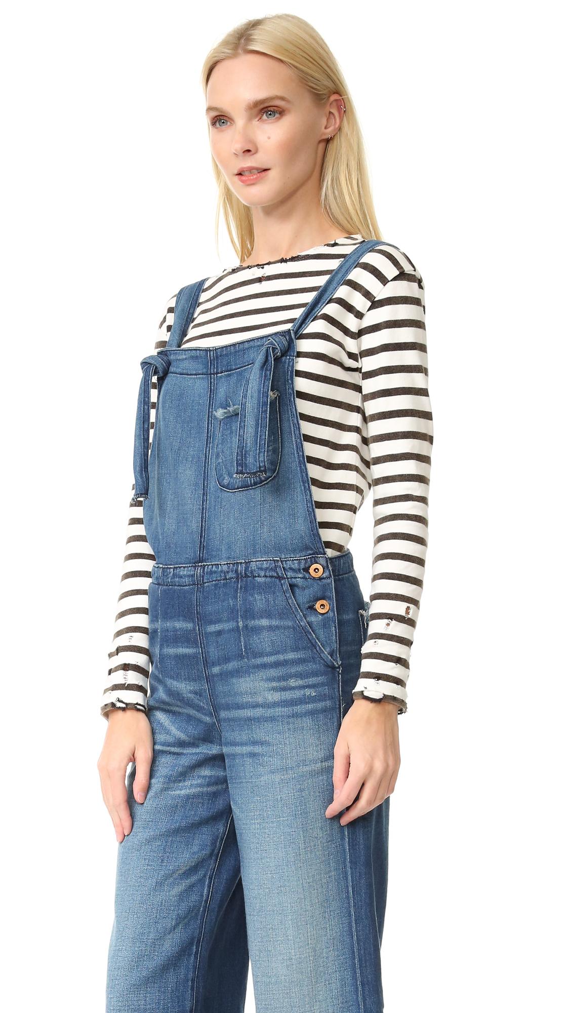 Lyst Nsf Jean Overalls in Blue