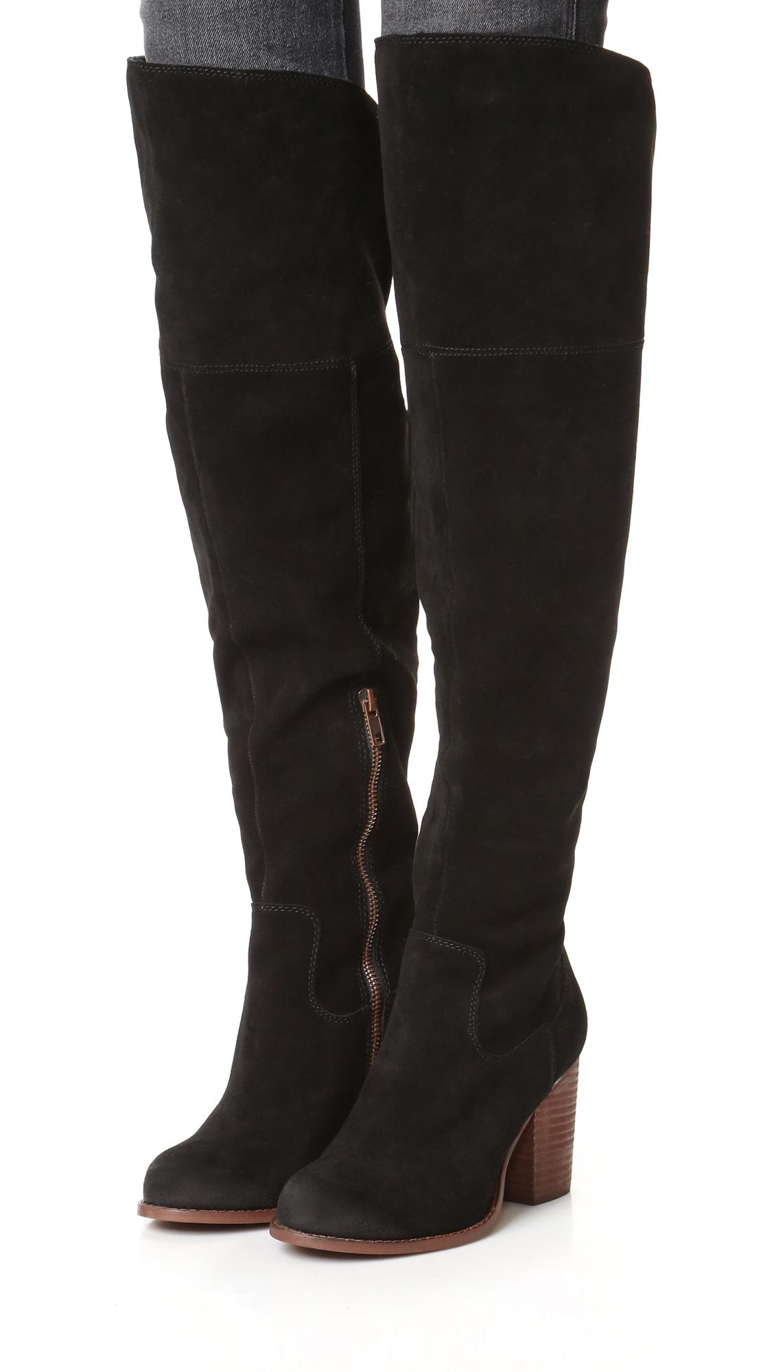 splendid poet over the knee boot