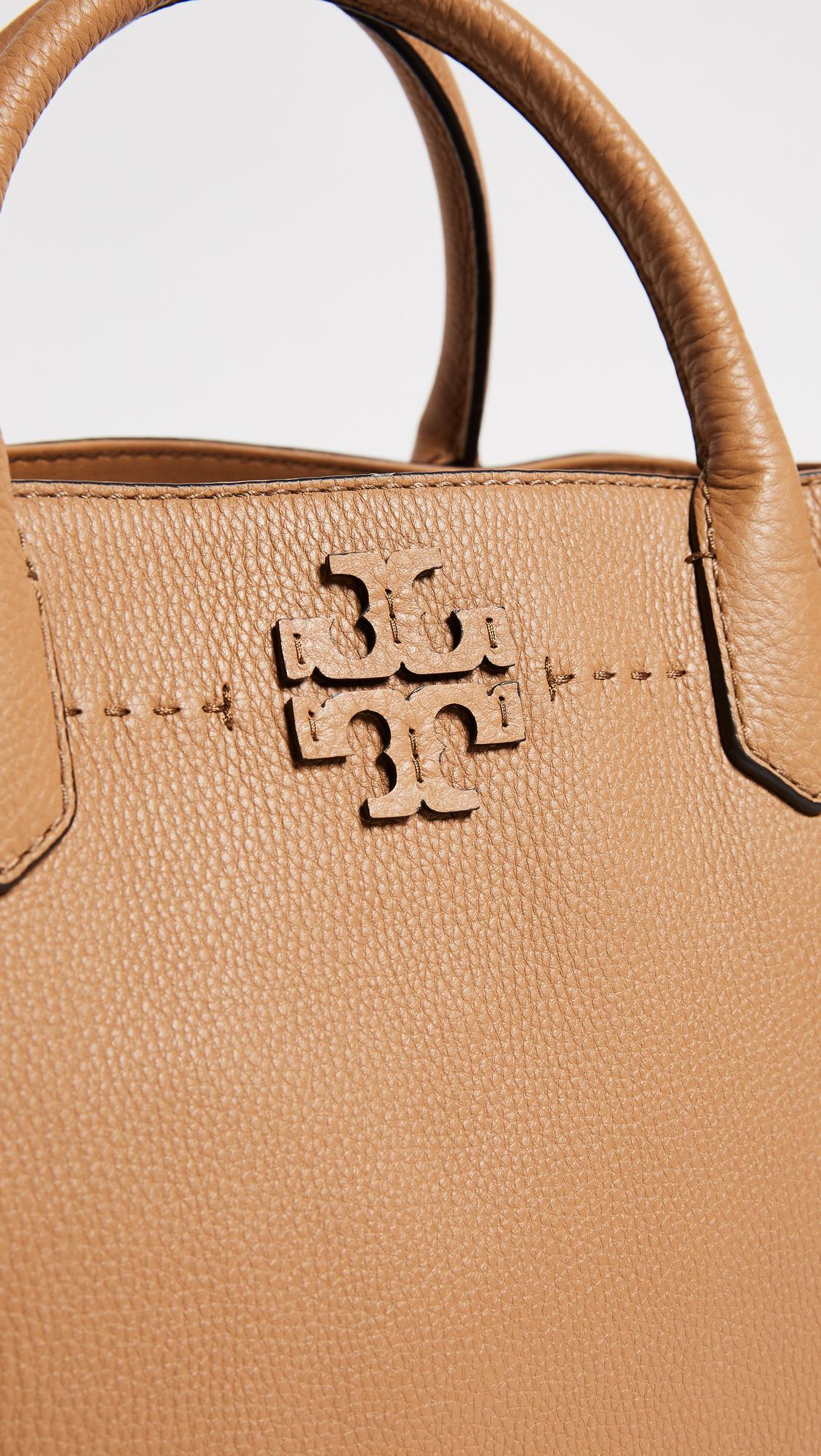 Lyst - Tory Burch Mcgraw Triple Compartment Satchel