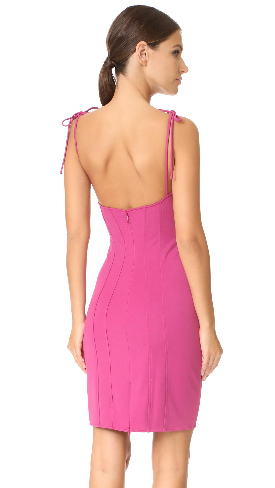 zac posen pink gown
