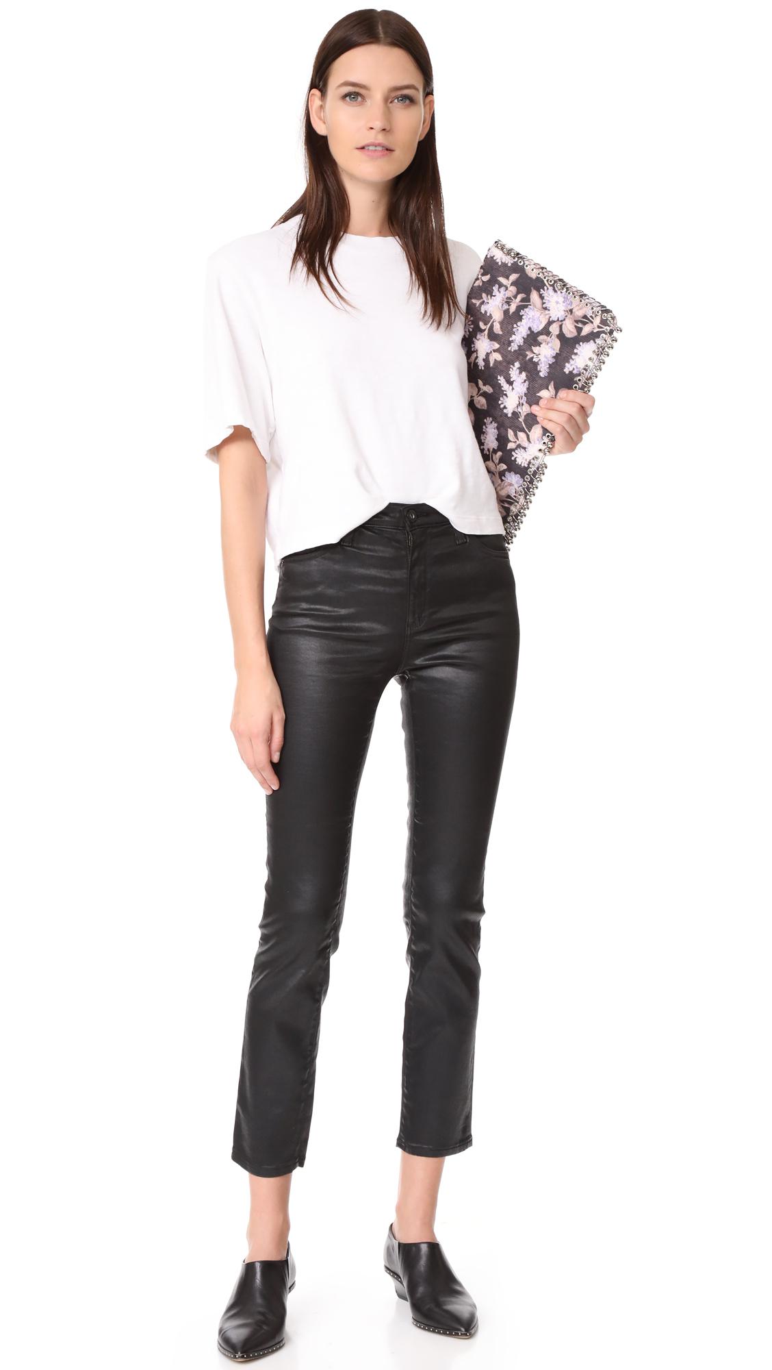 ag leatherette jeans