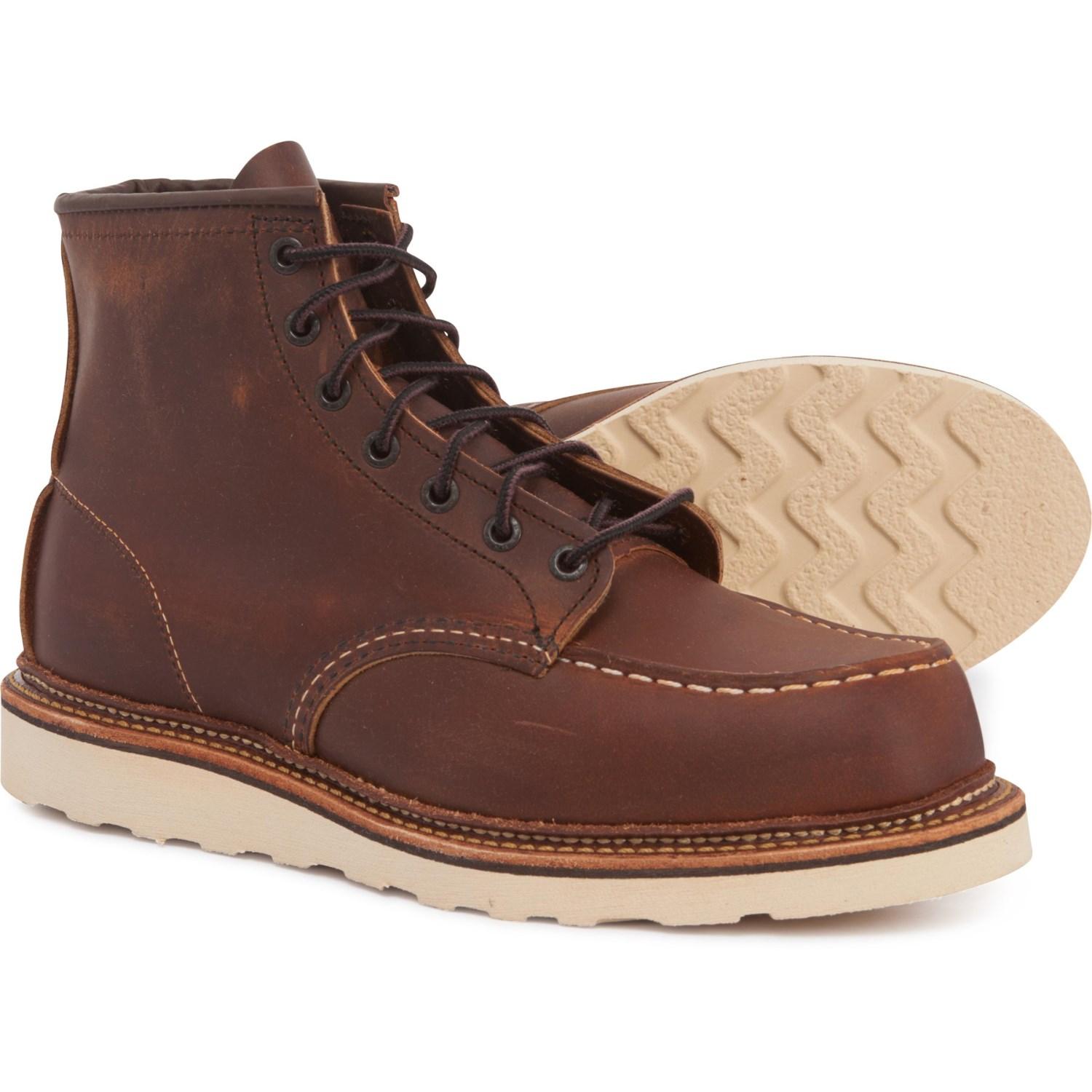 Red Wing Leather 1907 6? Moc-toe Boots in Copper (Brown) for Men - Lyst