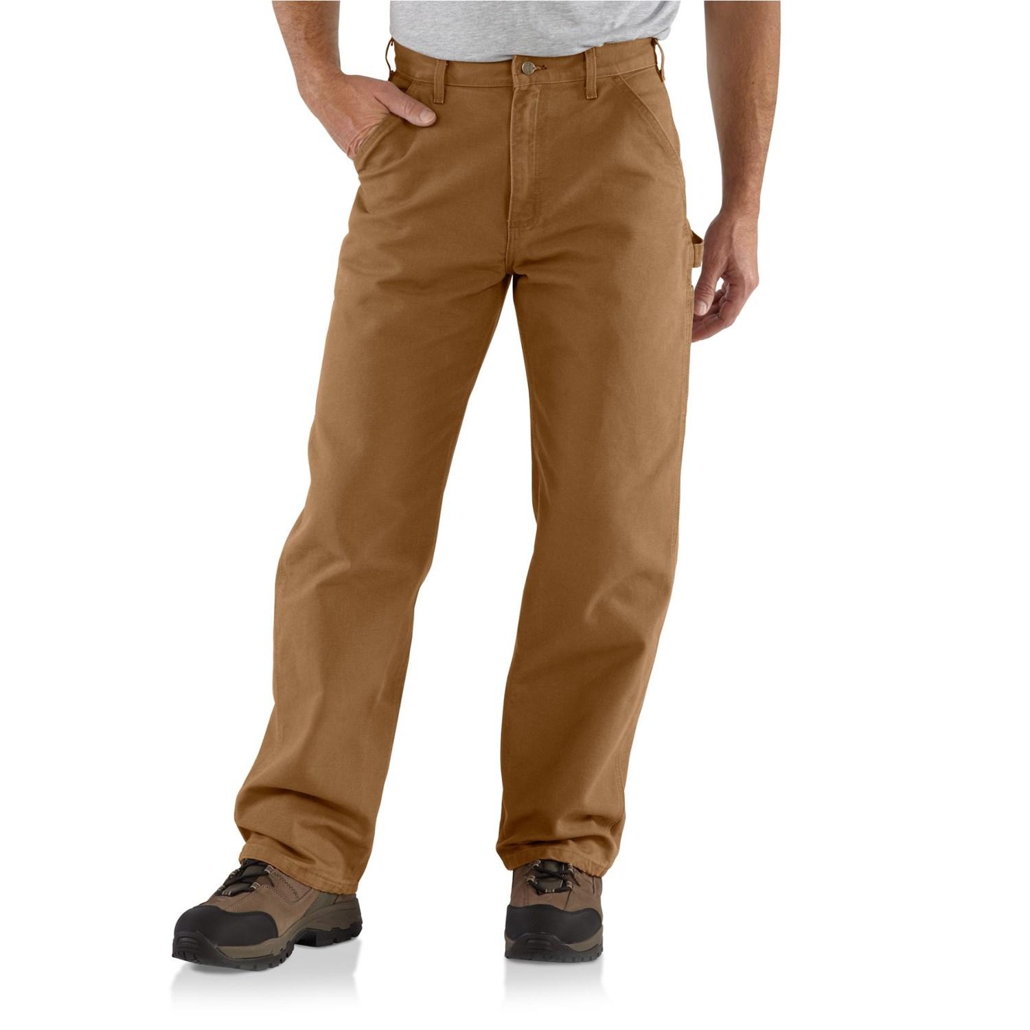 carhartt brown trousers