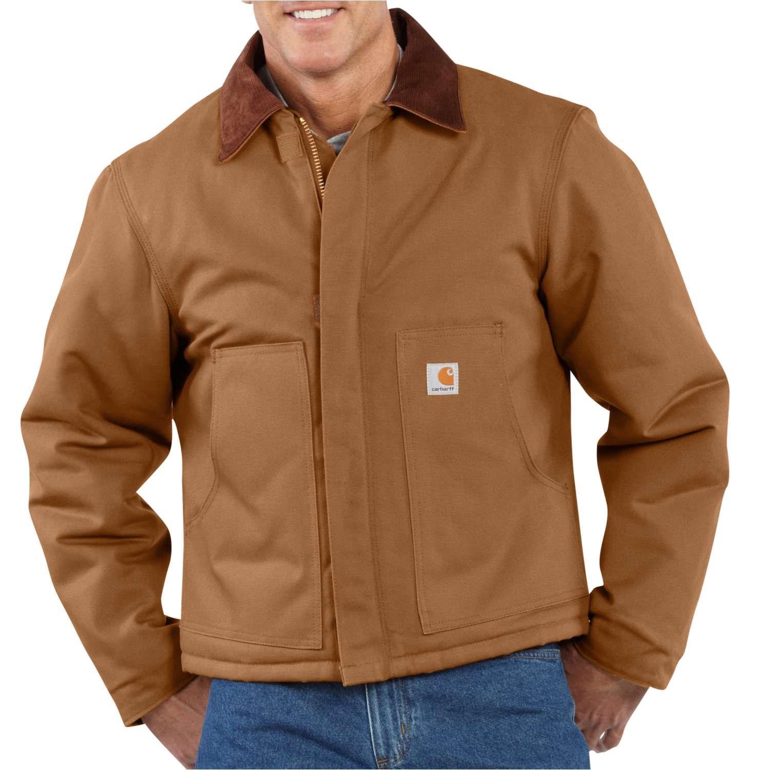 Carhartt Synthetic J002 Duck Traditional Arctic Jacket in Brown for Men ...