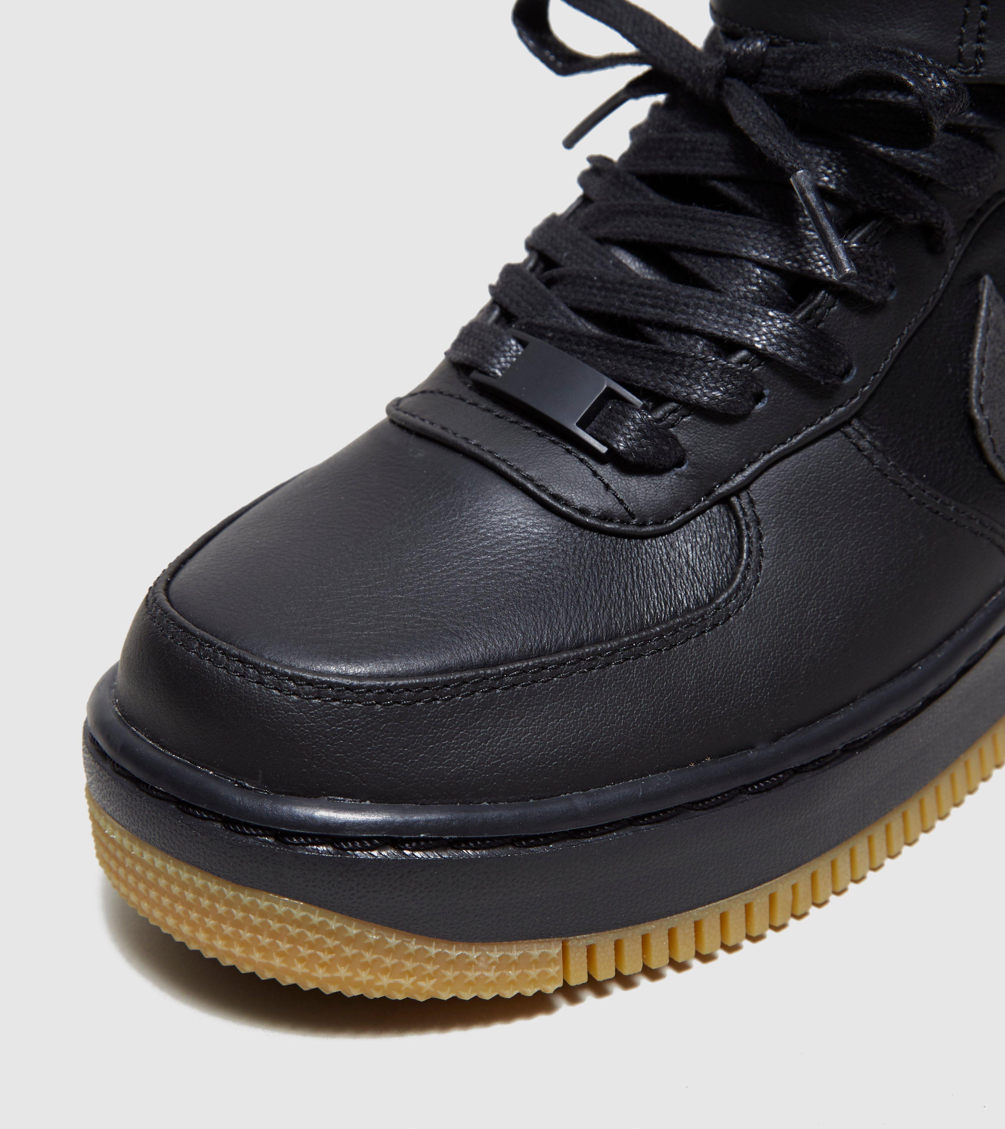Lyst - Nike Upstep Warrior Leather Sneaker Boots in Black