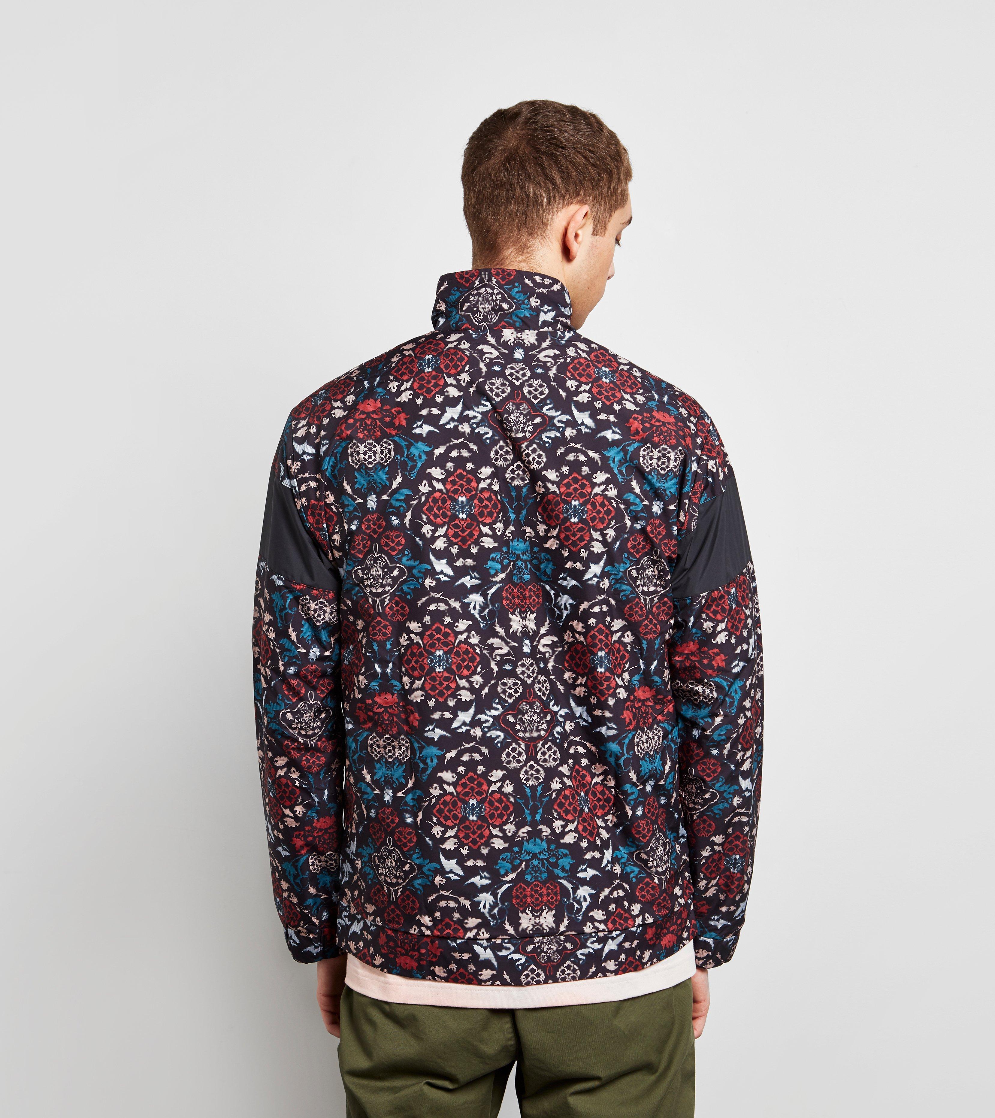 adidas blue floral jacket