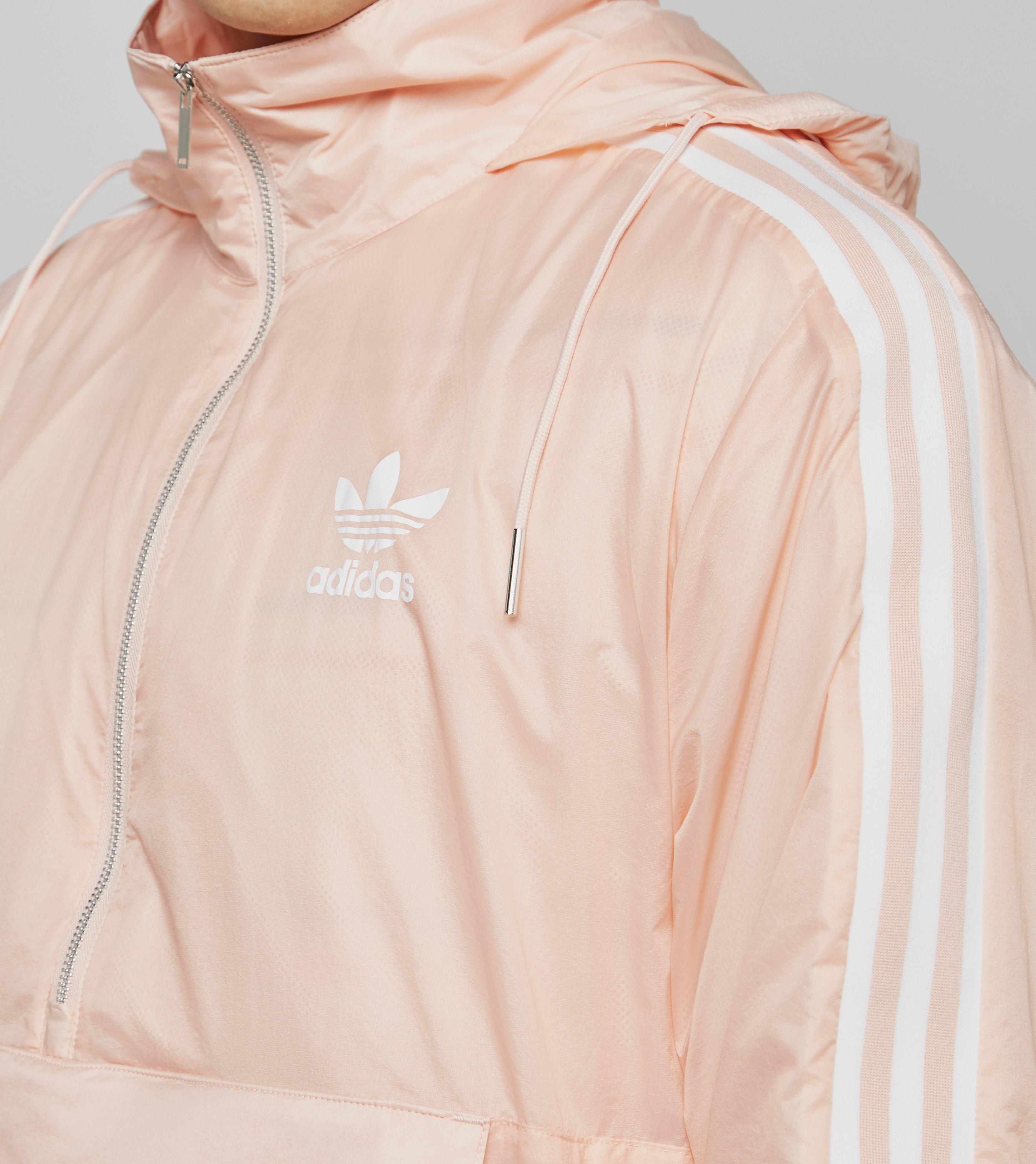 Lyst - Adidas originals Windbreaker Jacket - Size? Exclusive in Pink ...