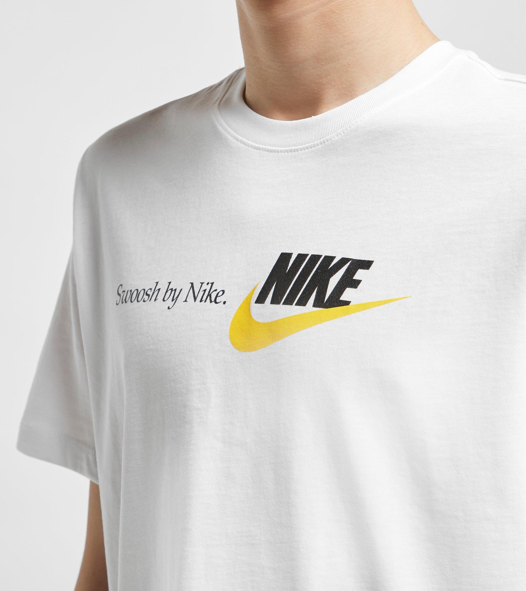 Nike Swoosh By T-shirt in White for Men - Lyst