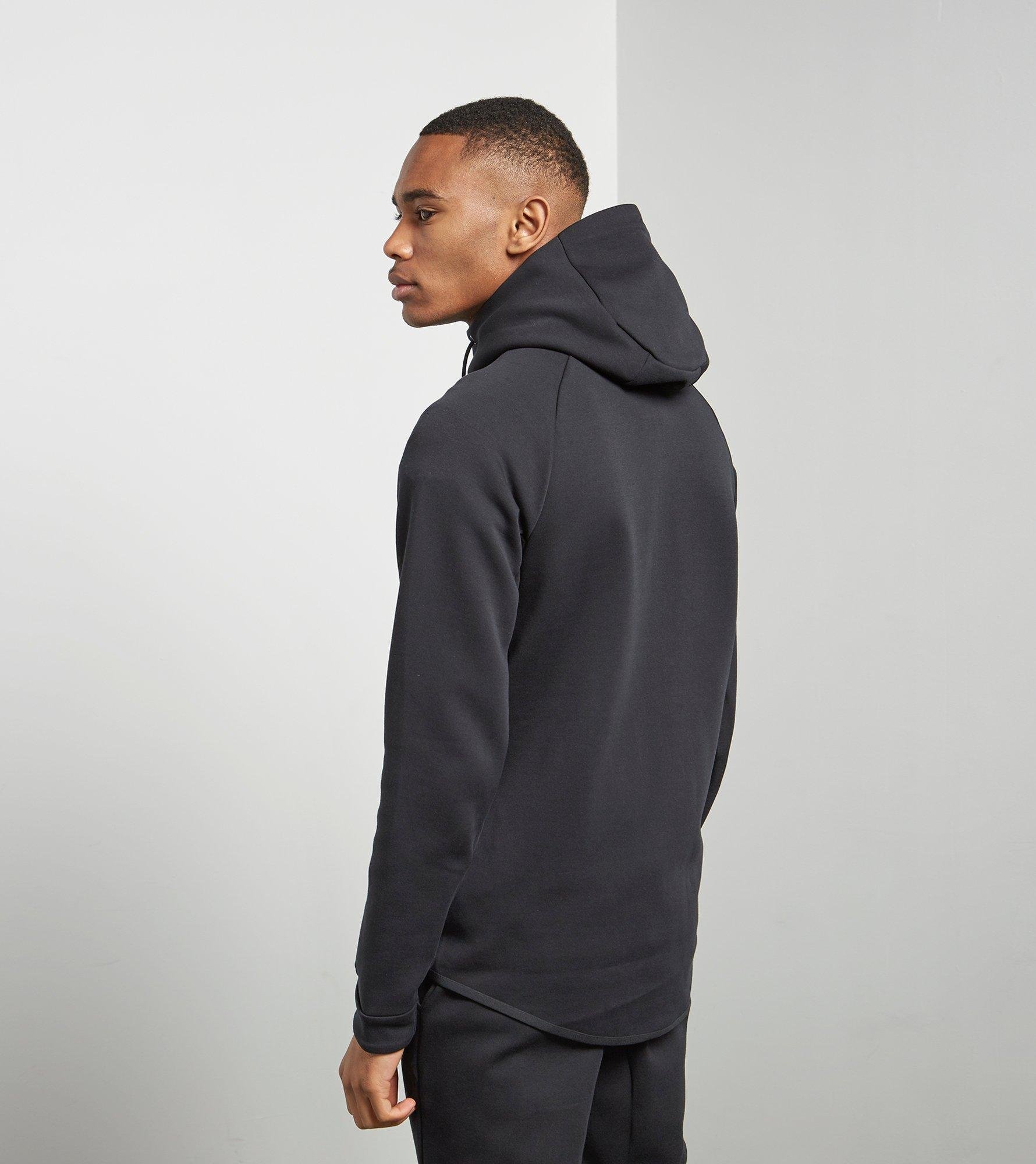 Nike Tech Fleece Windrunner Full Zip Hoodie in Black for Men - Lyst