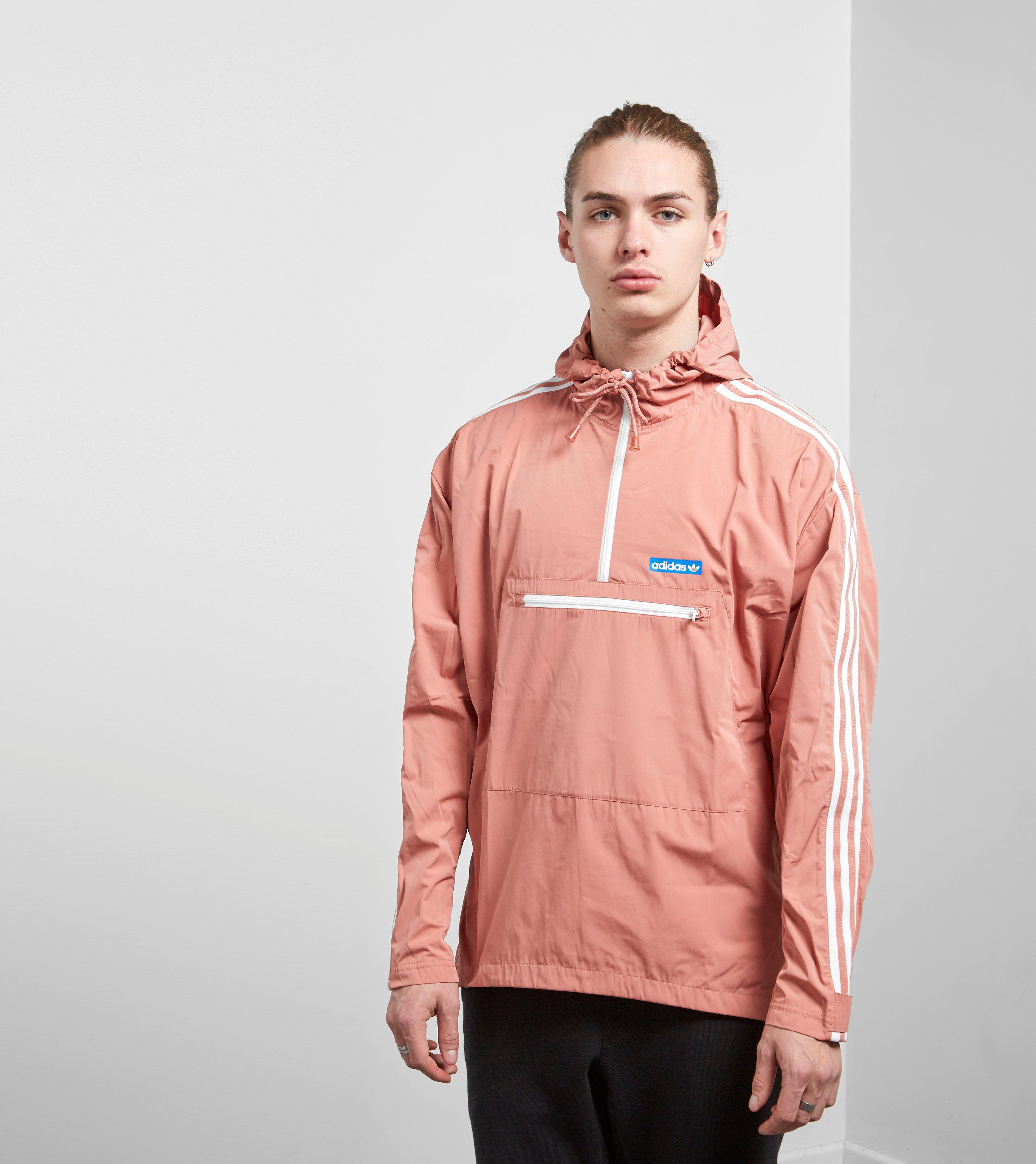 pink adidas windbreaker