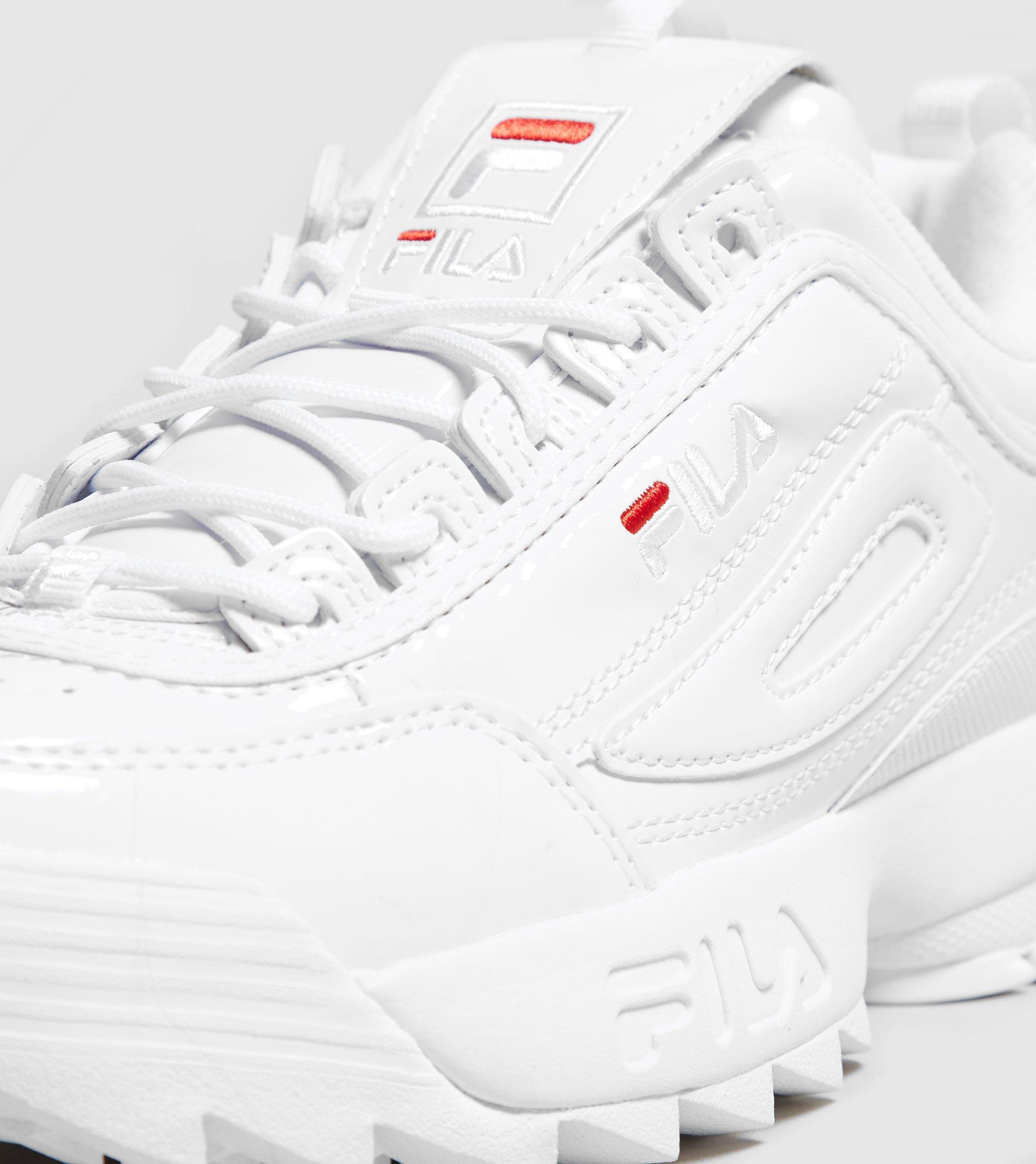 womens white fila disruptor