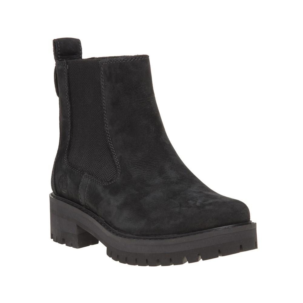 Timberland Courmayeur Valley Chelsea Boots in Black - Lyst